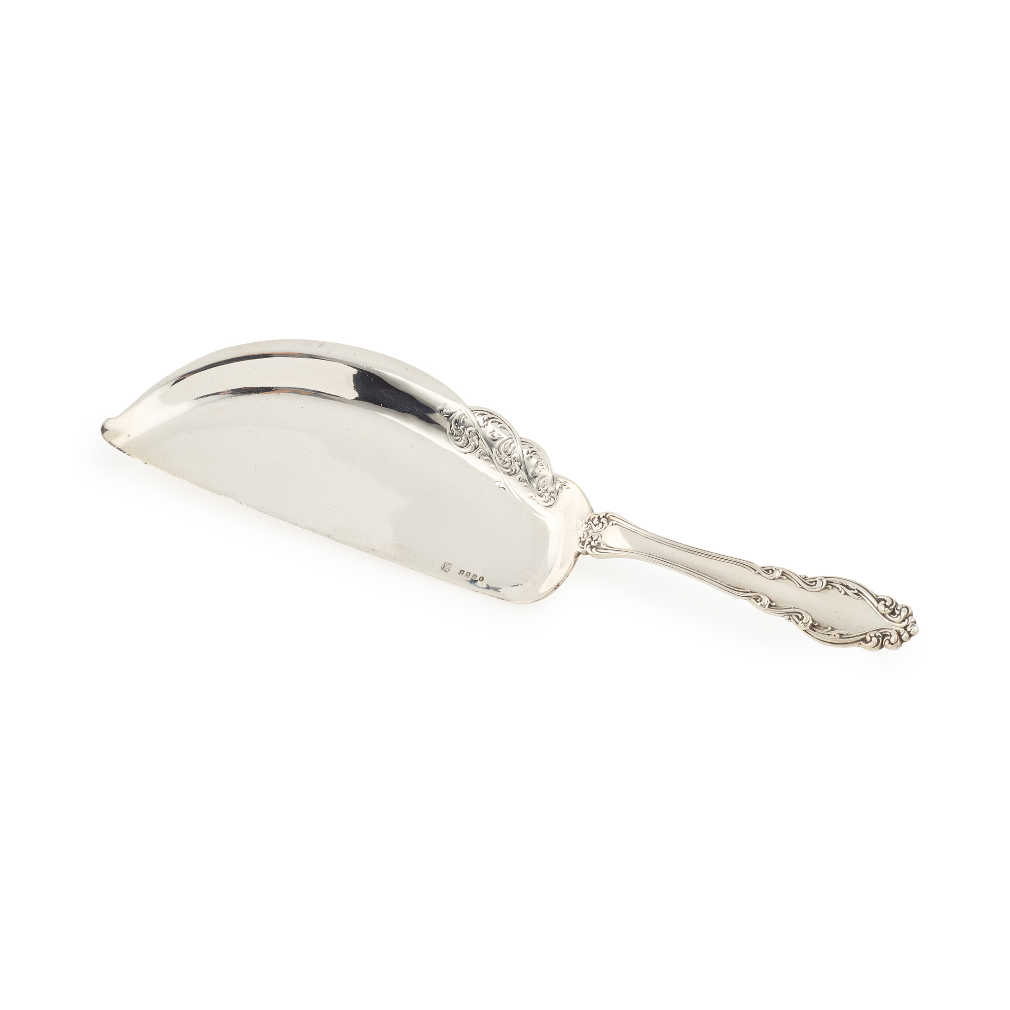 A LATE VICTORIAN CRUMB SCOOP