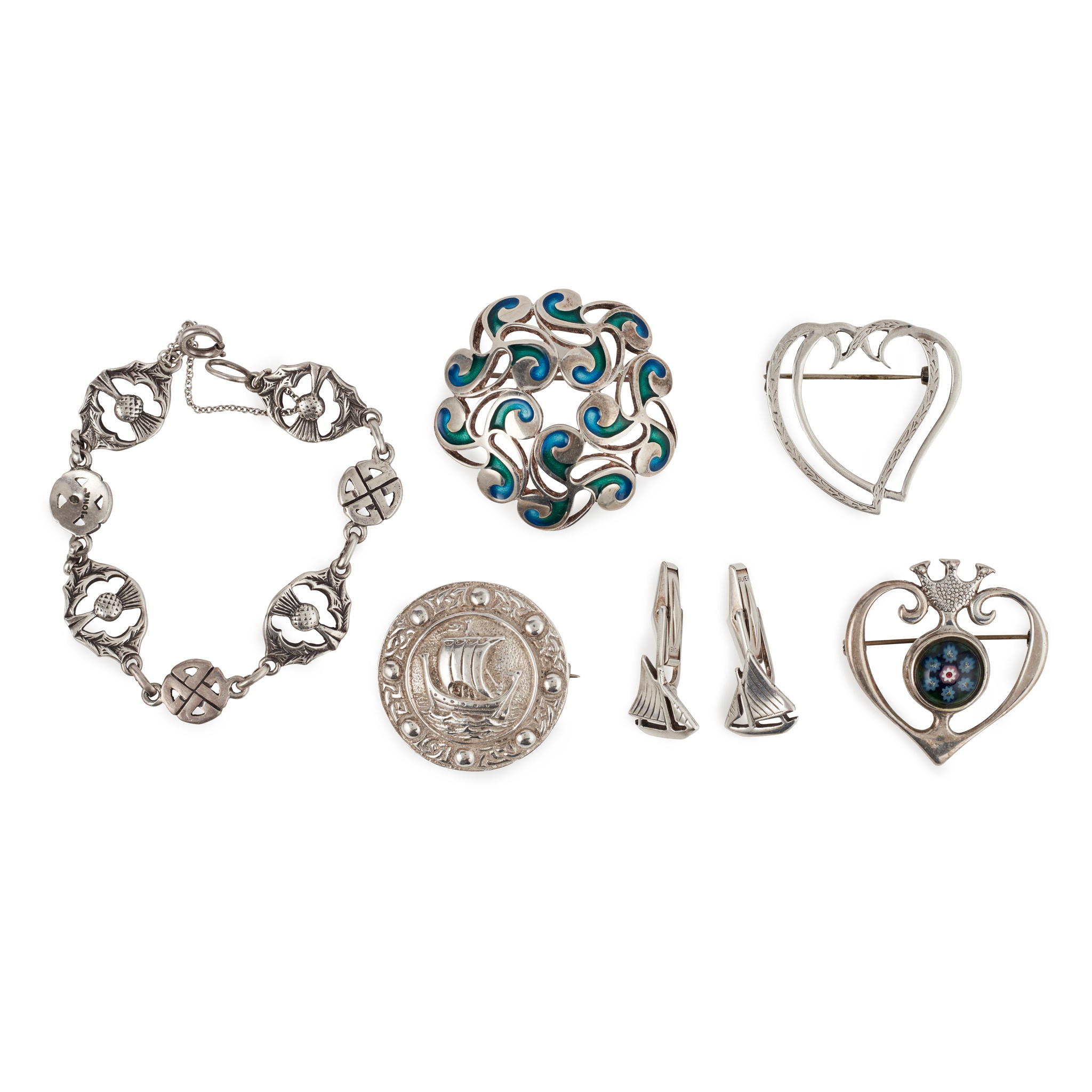 AN IONA STYLE BROOCH