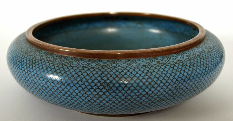A 20th century Japanese cloisonné bowl