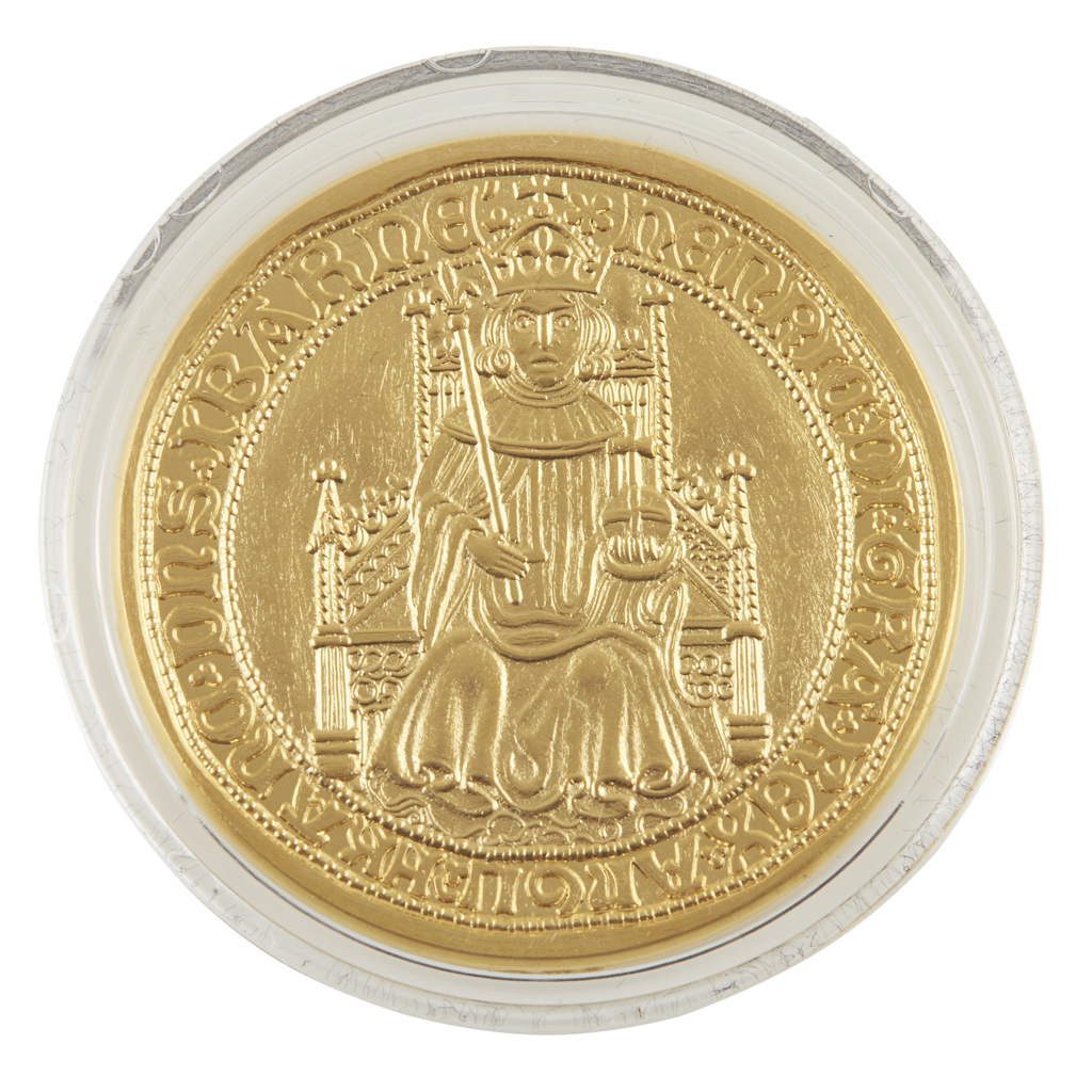 GB - A 2009 Henry VII Replica 9ct gold sovereign