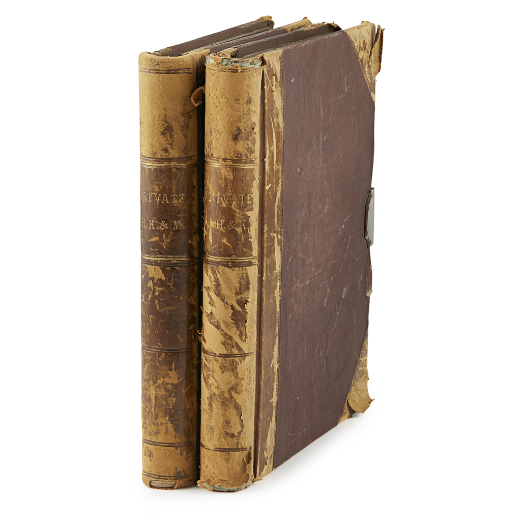 CHARLES RENNIE MACKINTOSH: TWO MANUSCRIPT ACCOUNT BOOKS