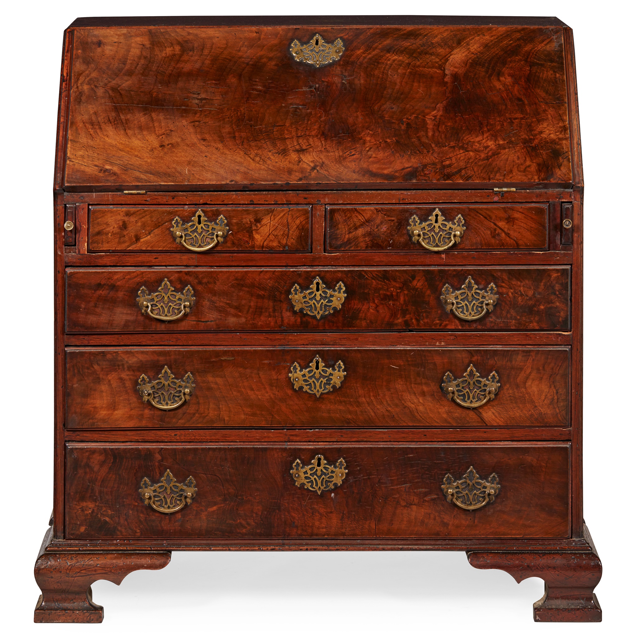 GEORGE II WALNUT BUREAU