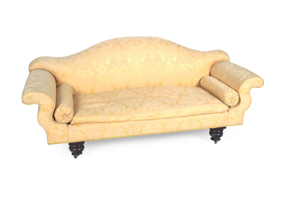 A 19th century sofa