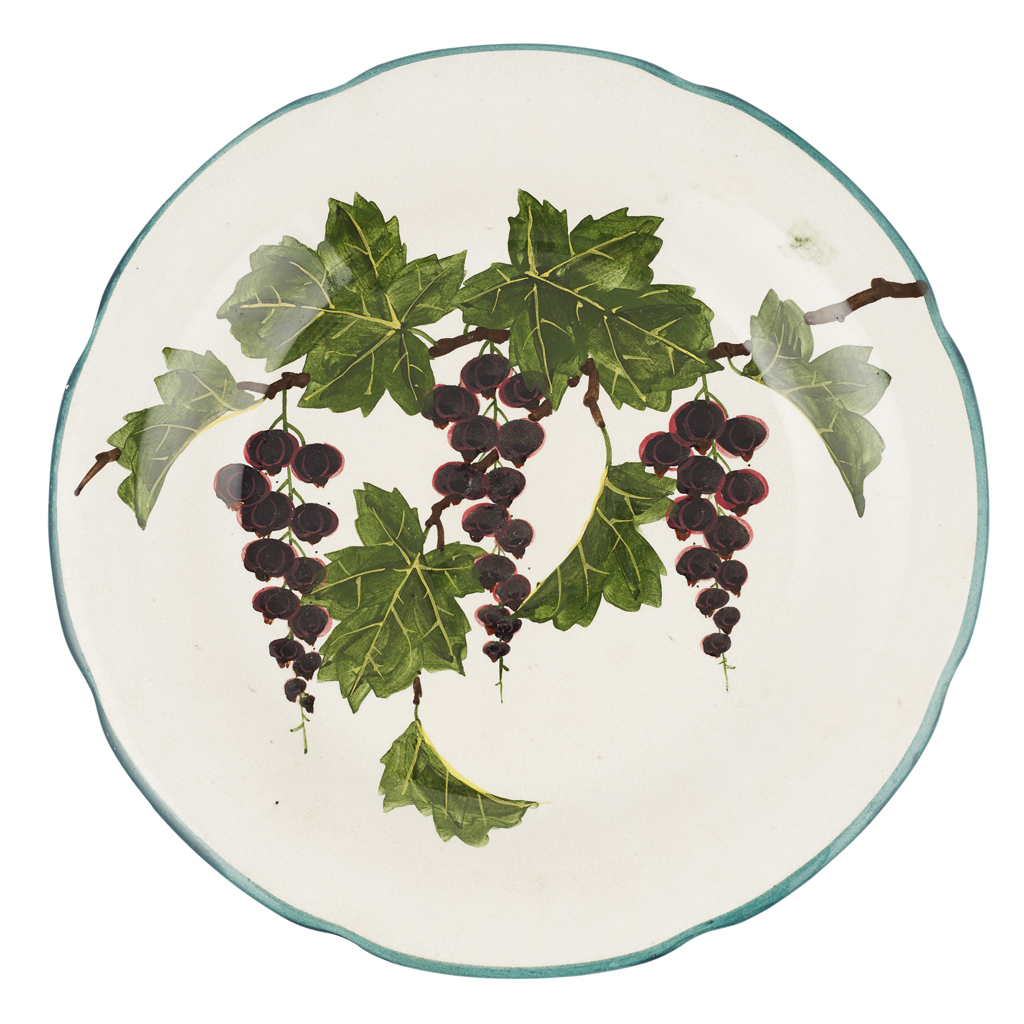 A WEMYSS WARE GORDON DESSERT PLATE