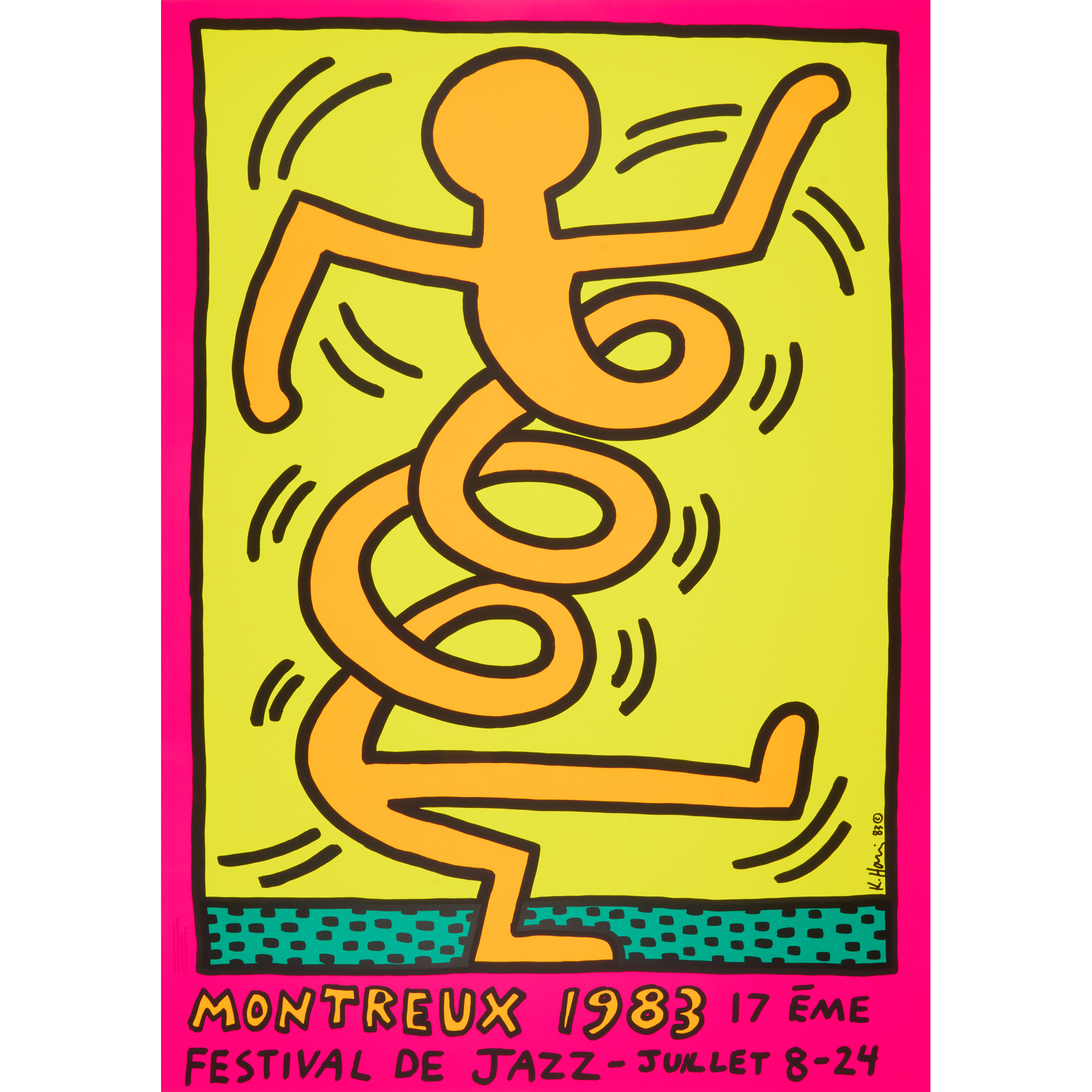 KEITH HARING (AMERICAN 1958-1990)