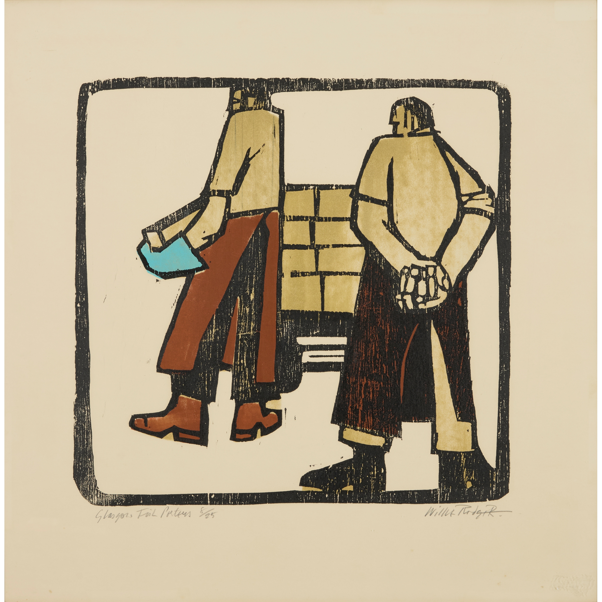 WILLIE RODGER R.S.A., R.G.I., DUniv (SCOTTISH 1930-2018)