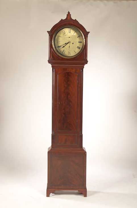 Alexander Leith A 19th century 8-day mahogany longcase clock,