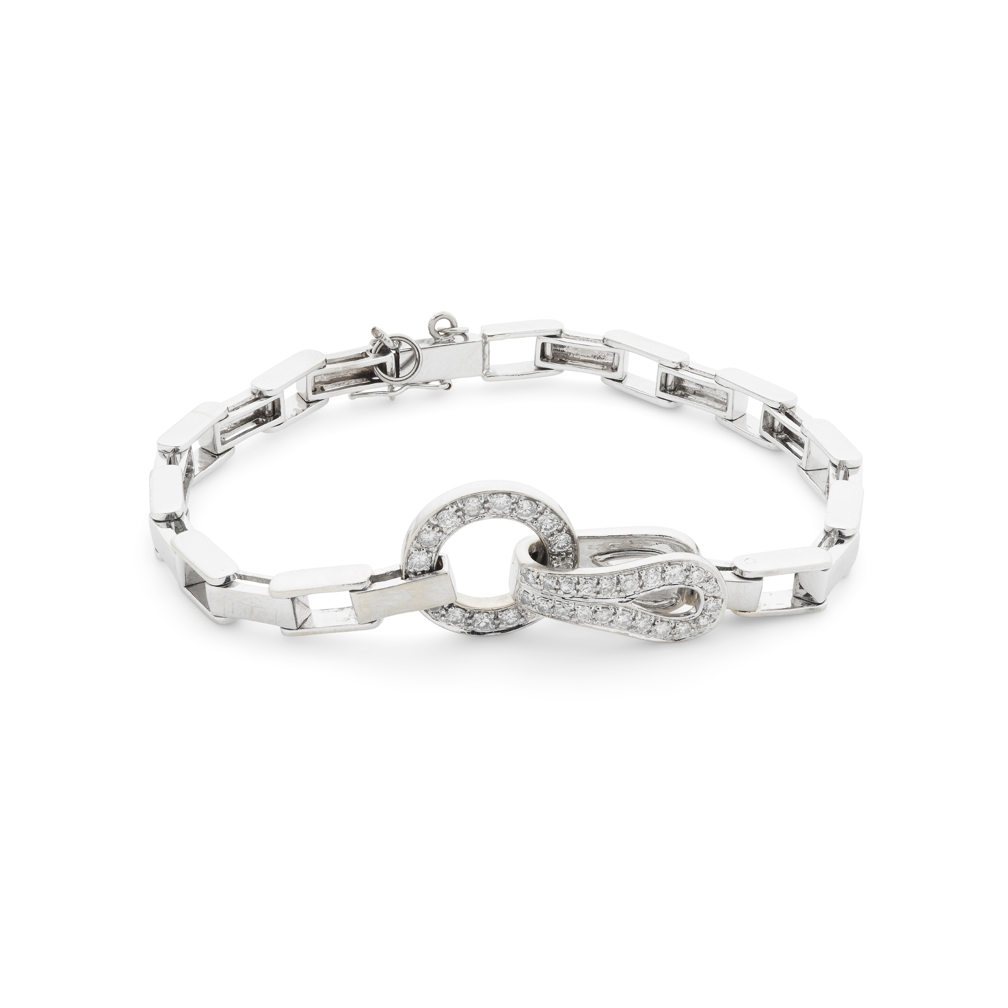 A diamond bracelet