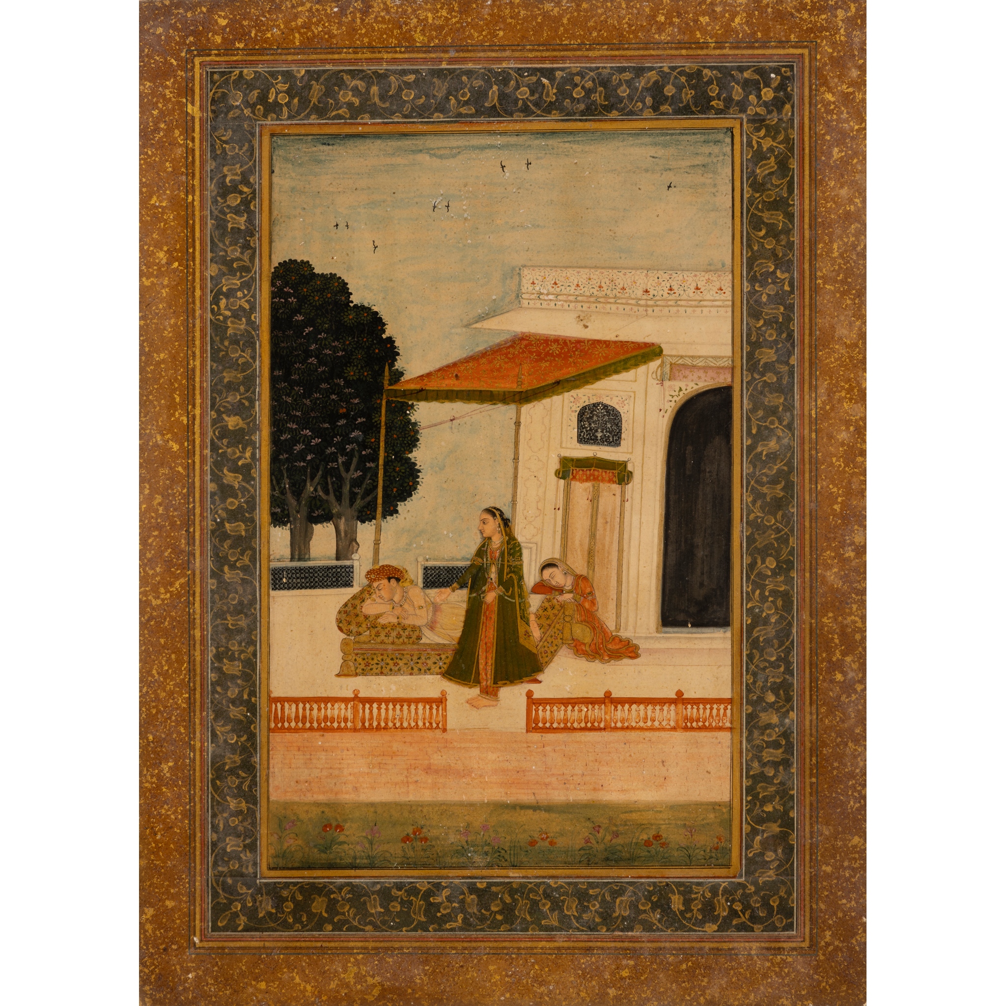 AN ILLUSTRATION FROM A RAGAMALA SERIES: DESI RAGINI