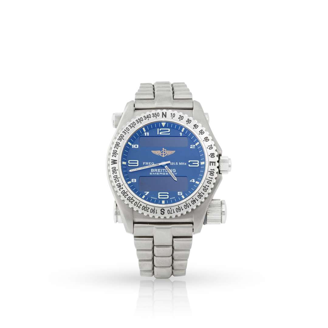 breitling watch with emergency beacon