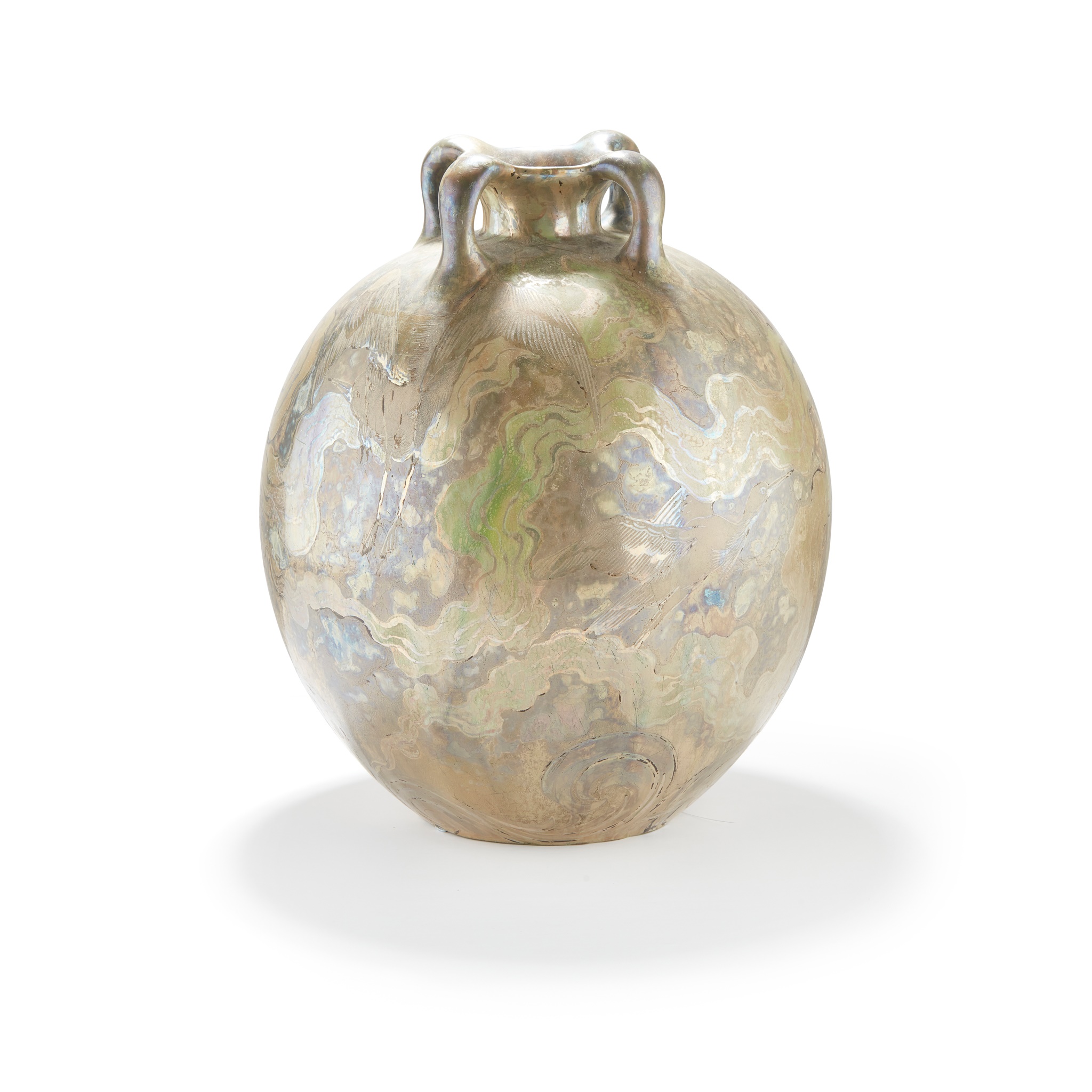 EDMOND LACHENAL (1855-1930) FOR KELLER- GUERIN, LUNEVILLE