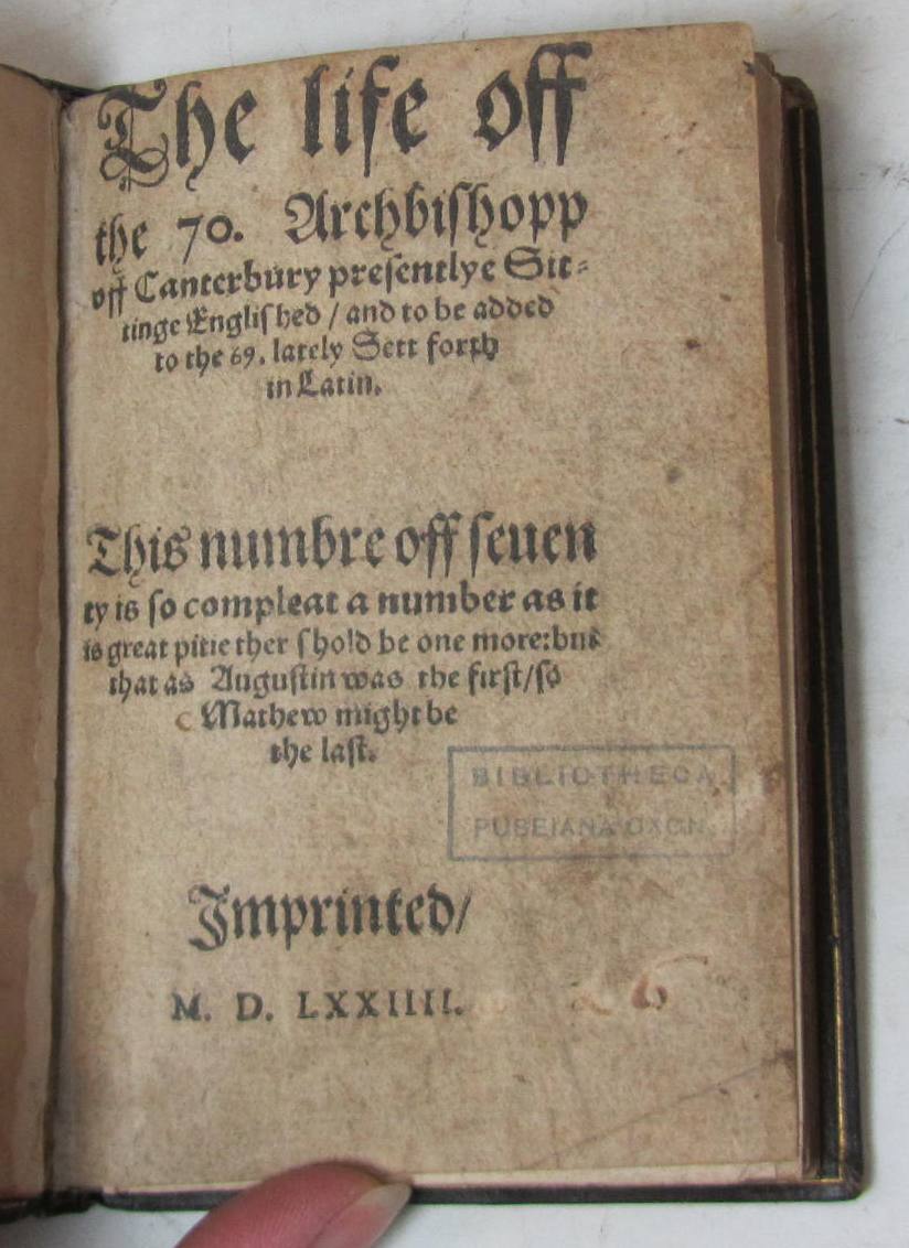 [Parker, Matthew, Archbishop of Canterbury