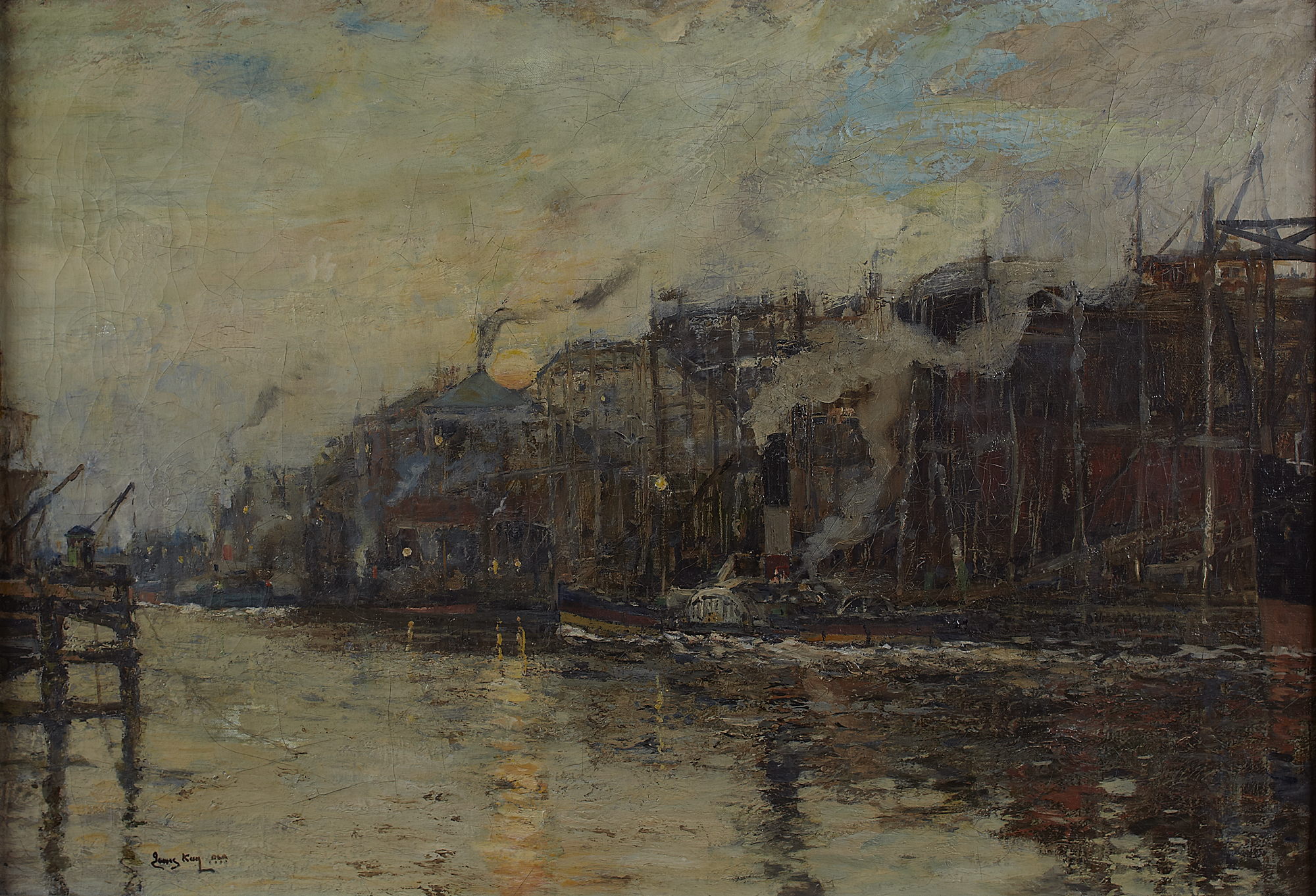 JAMES KAY R.S.A., R.S.W (SCOTTISH 1858-1942)