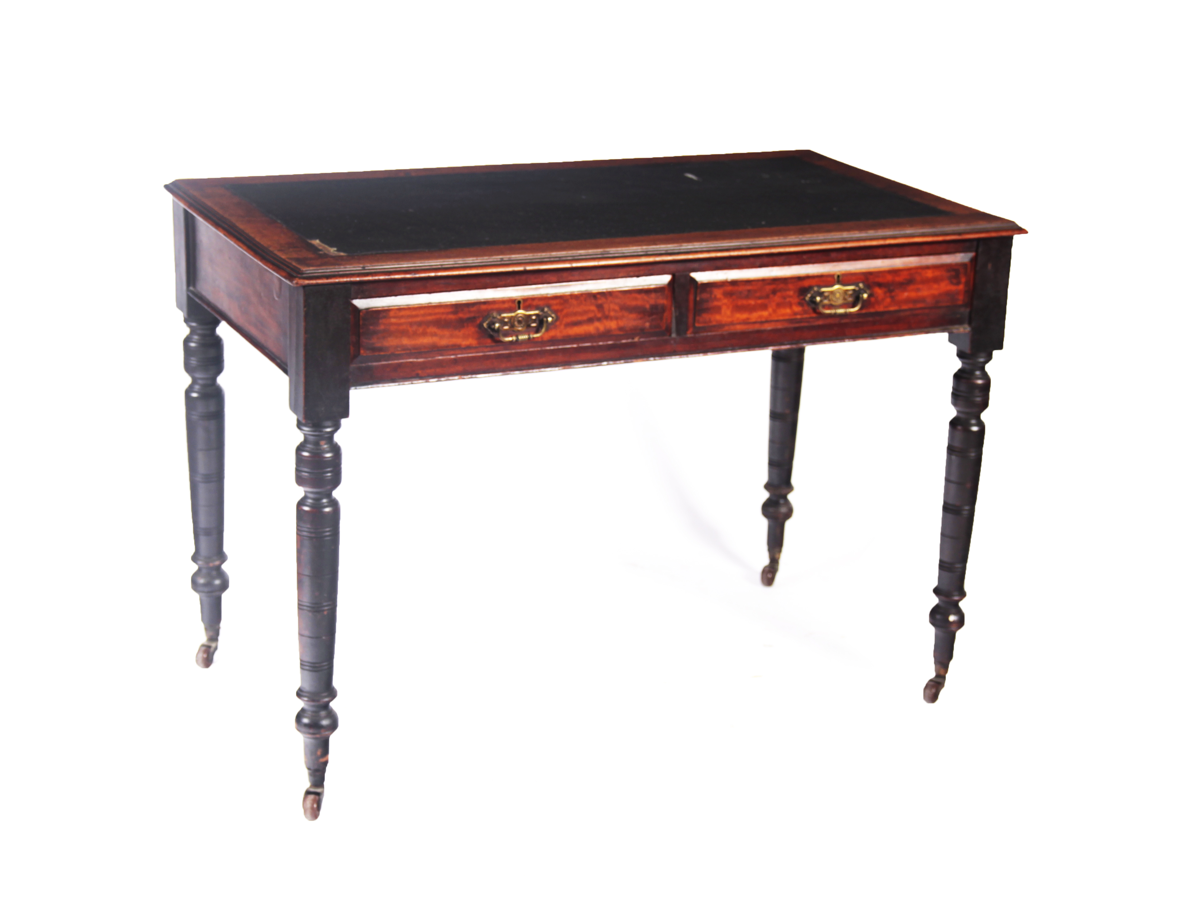 VICTORIAN MAHOGANY LIBRARY TABLE