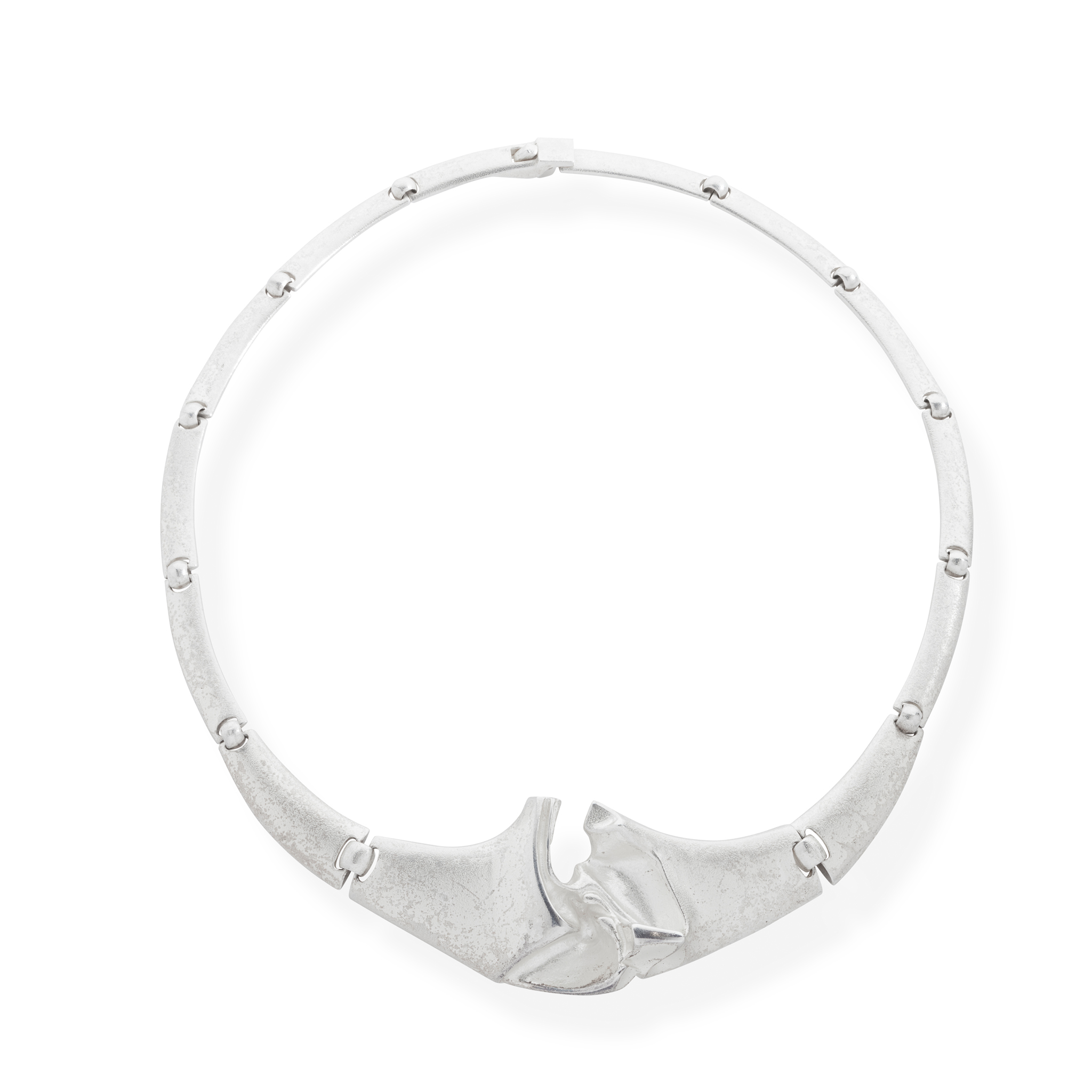 Bjorn Weckstrom for Lapponia: A 'Crosswaves' necklace