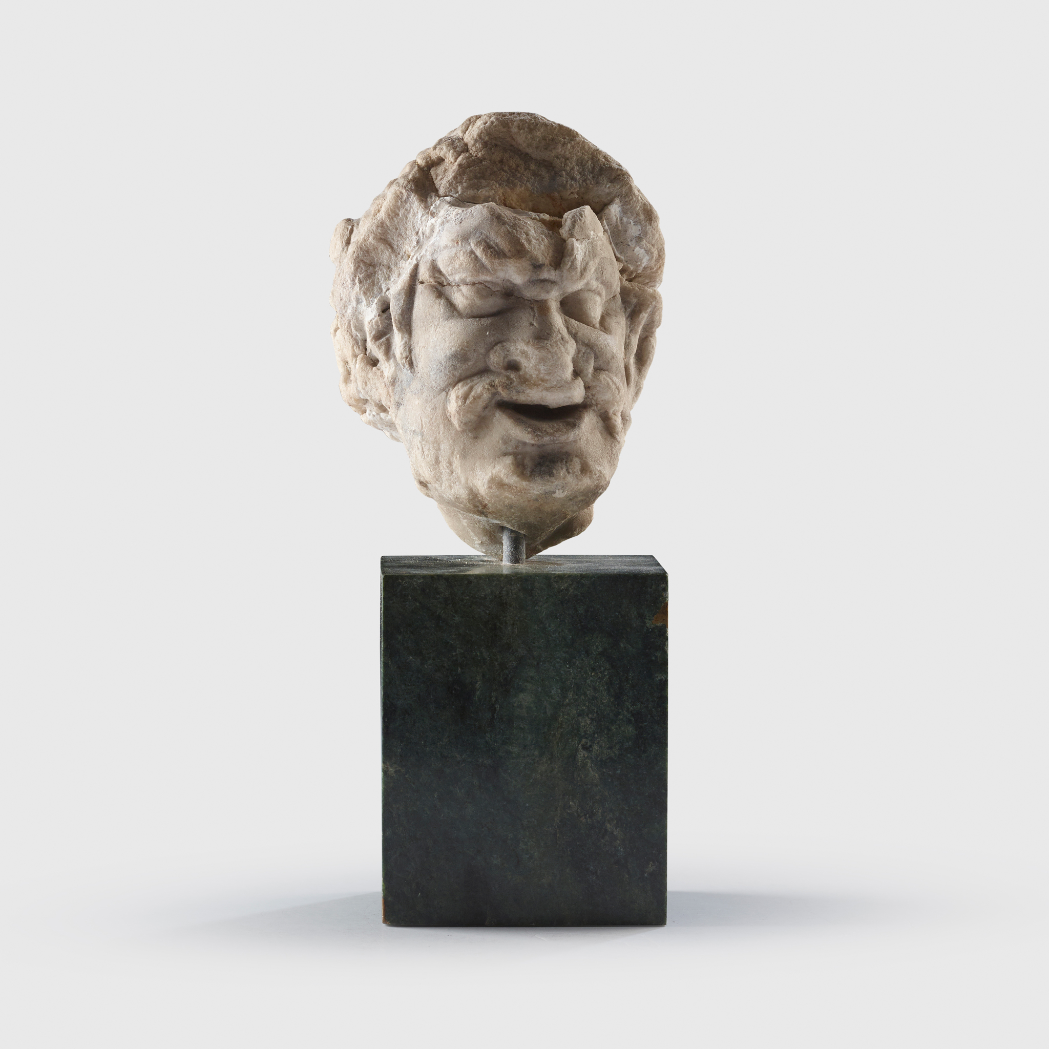 ROMAN MARBLE HEAD OF PAN