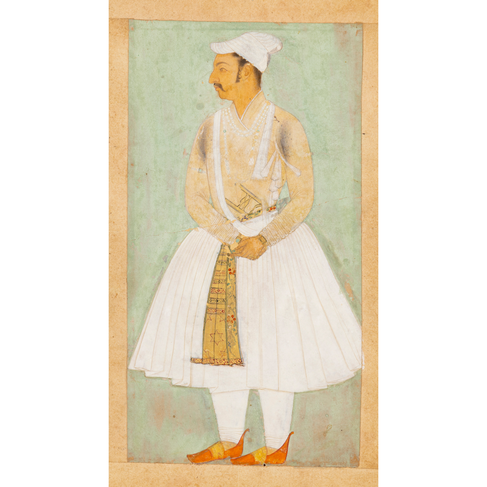 A PORTRAIT OF MAHARAJA GAJ SINGH I (R. 1619-1638)
