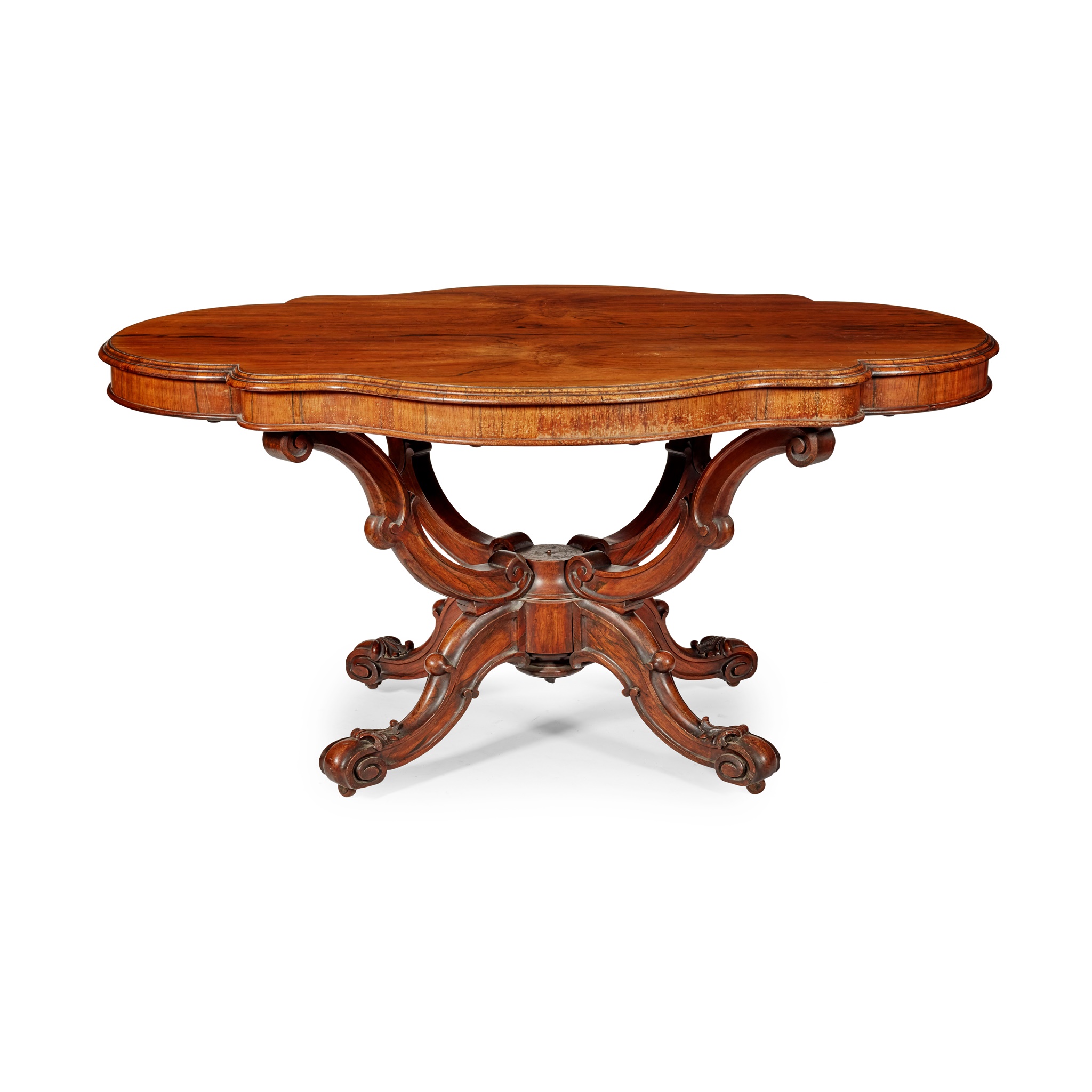 VICTORIAN ROSEWOOD CENTRE OR LOO TABLE