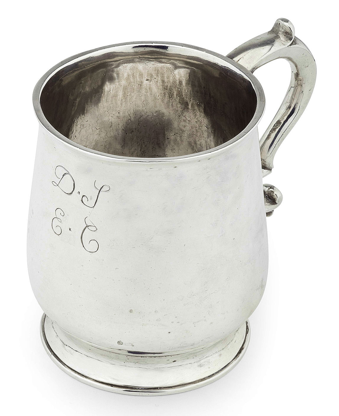 A George II baluster mug