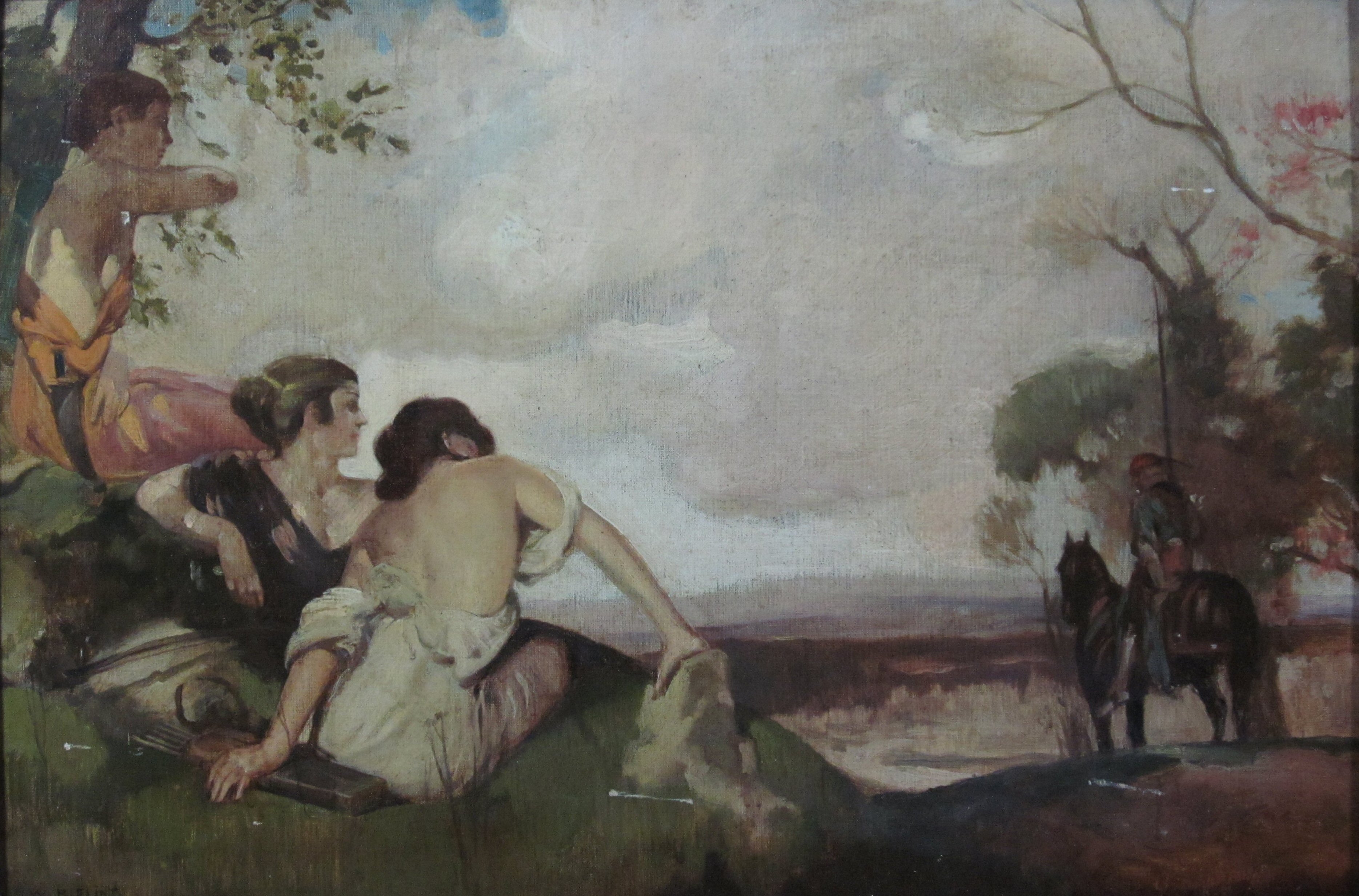 SIR WILLIAM RUSSELL FLINT R.O.I., R.S.W., R.W.S., R.E., R.A. (SCOTTISH 1880-1969)