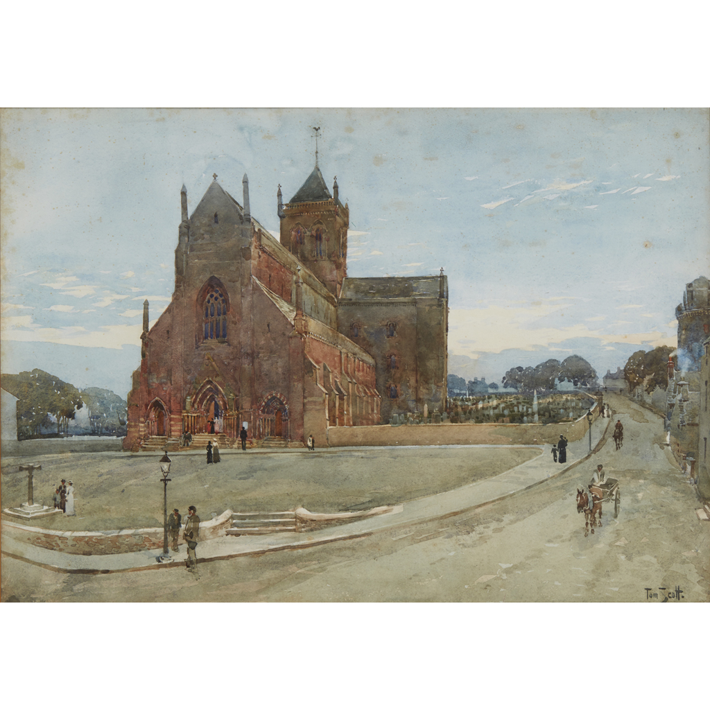 TOM SCOTT R.S.A. (SCOTTISH 1864-1927)