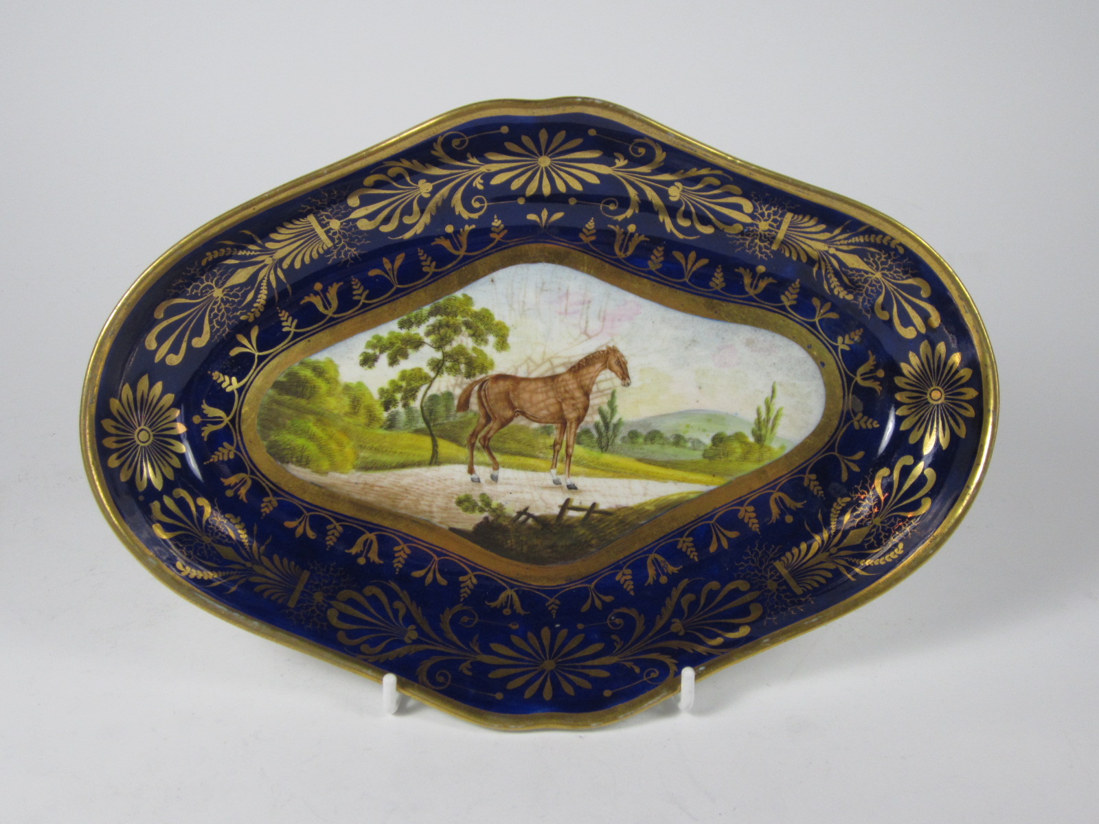 TWO CHAMBERLAIN'S WORCESTER PORCELAIN SIDE DISHES