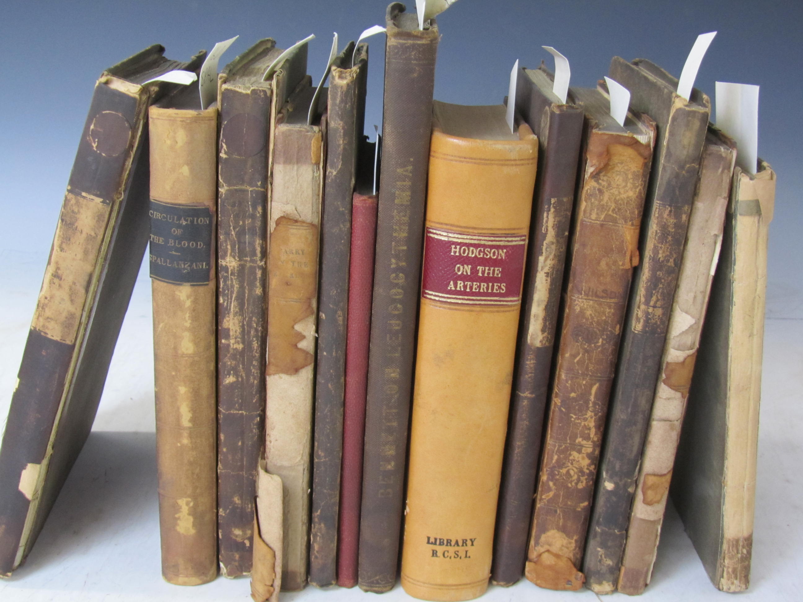 Blood & blood diseases, including Spallanzani, l'abbé Lazarro