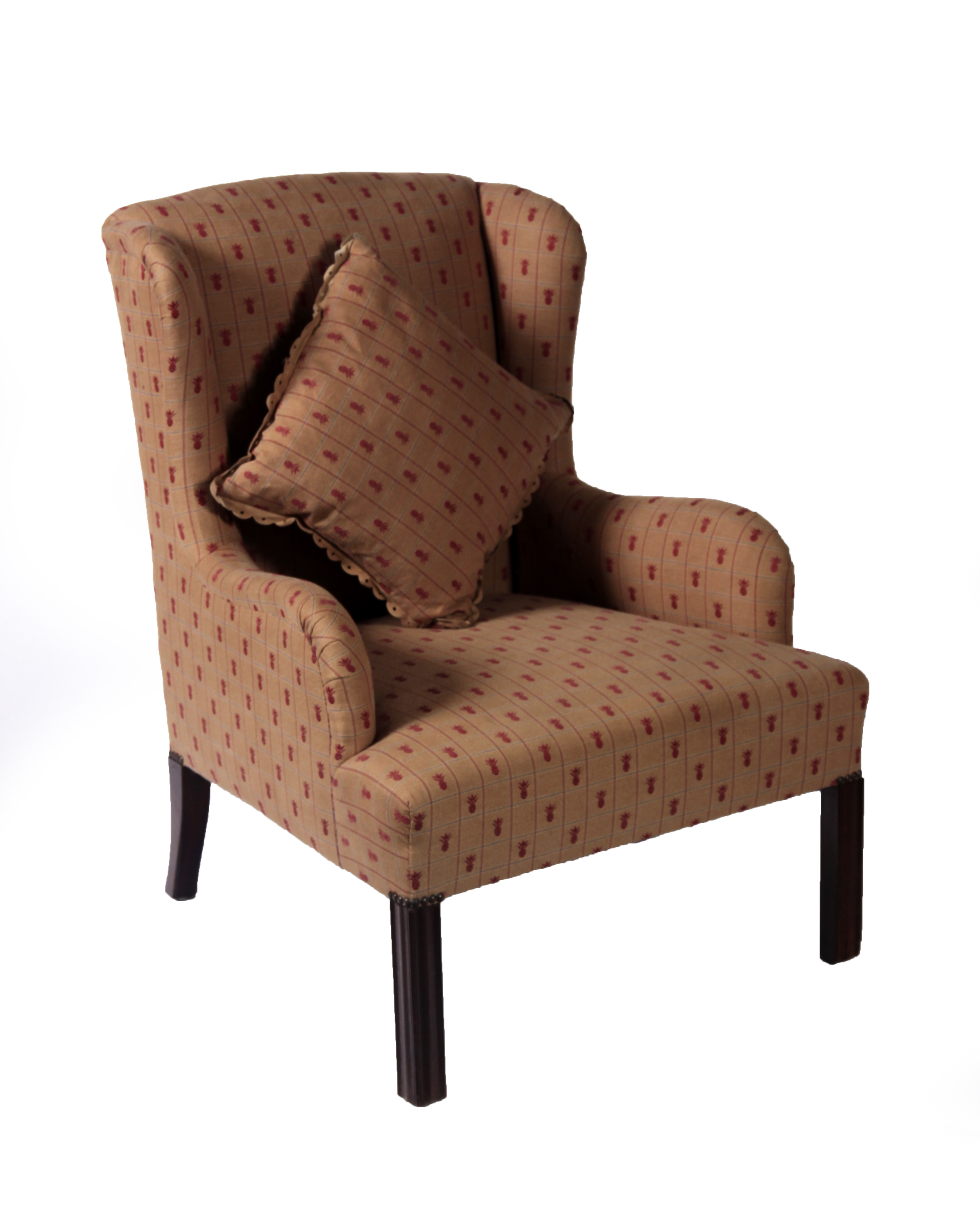 WHYTOCK AND REID DUNALISTER LUG EASY CHAIR