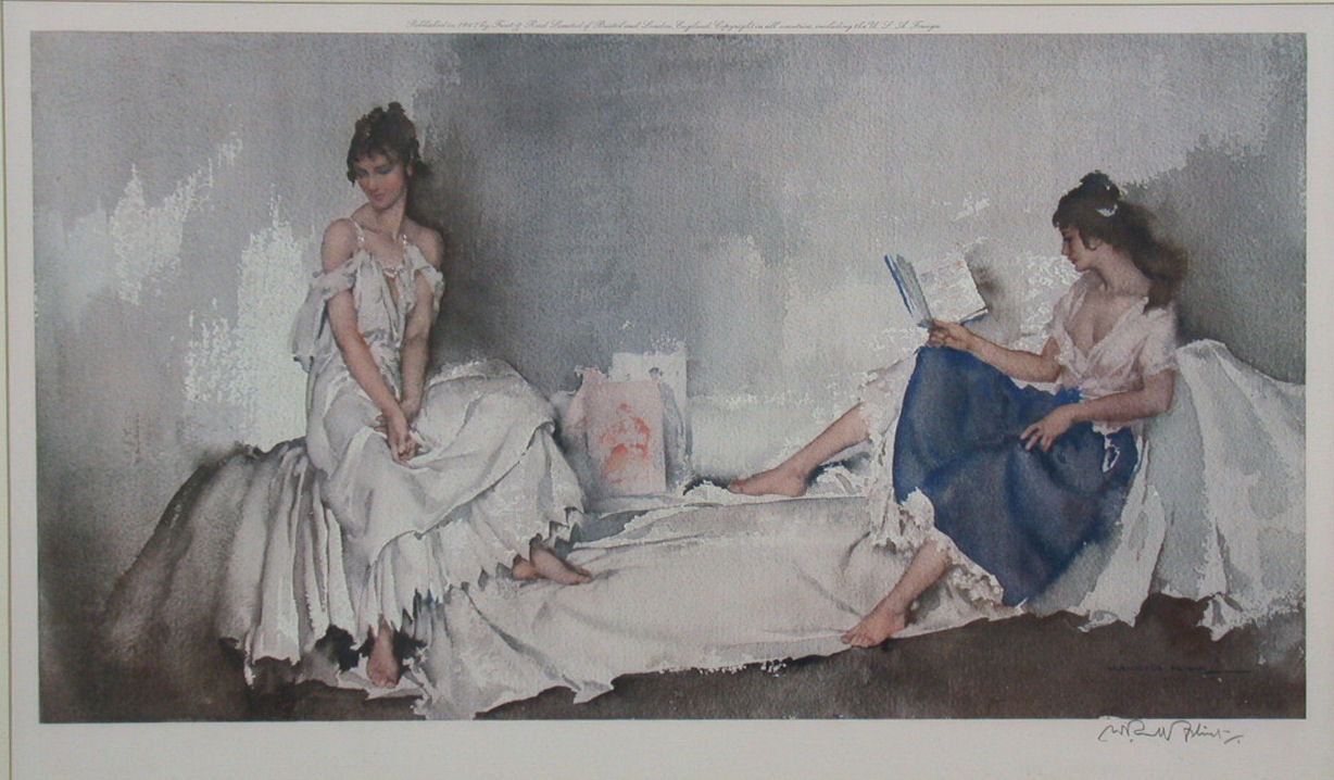 SIR WILLIAM RUSSELL FLINT P.R.A., P.R.W.S., R.S.W., R.O.I., R.E. (1880-1969)
