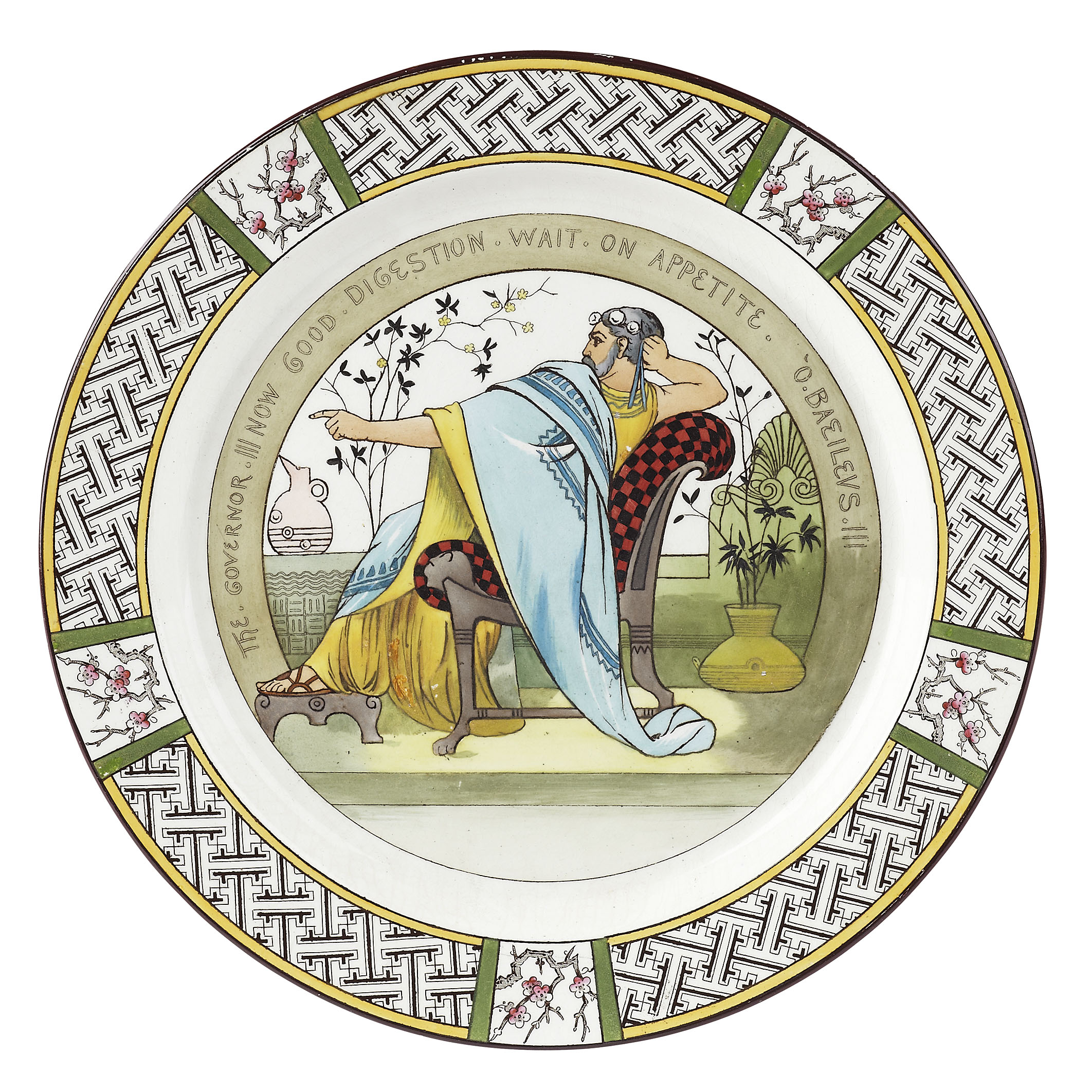 JOHN MOYR SMITH (1839-1912) FOR MINTON CHINA WORKS