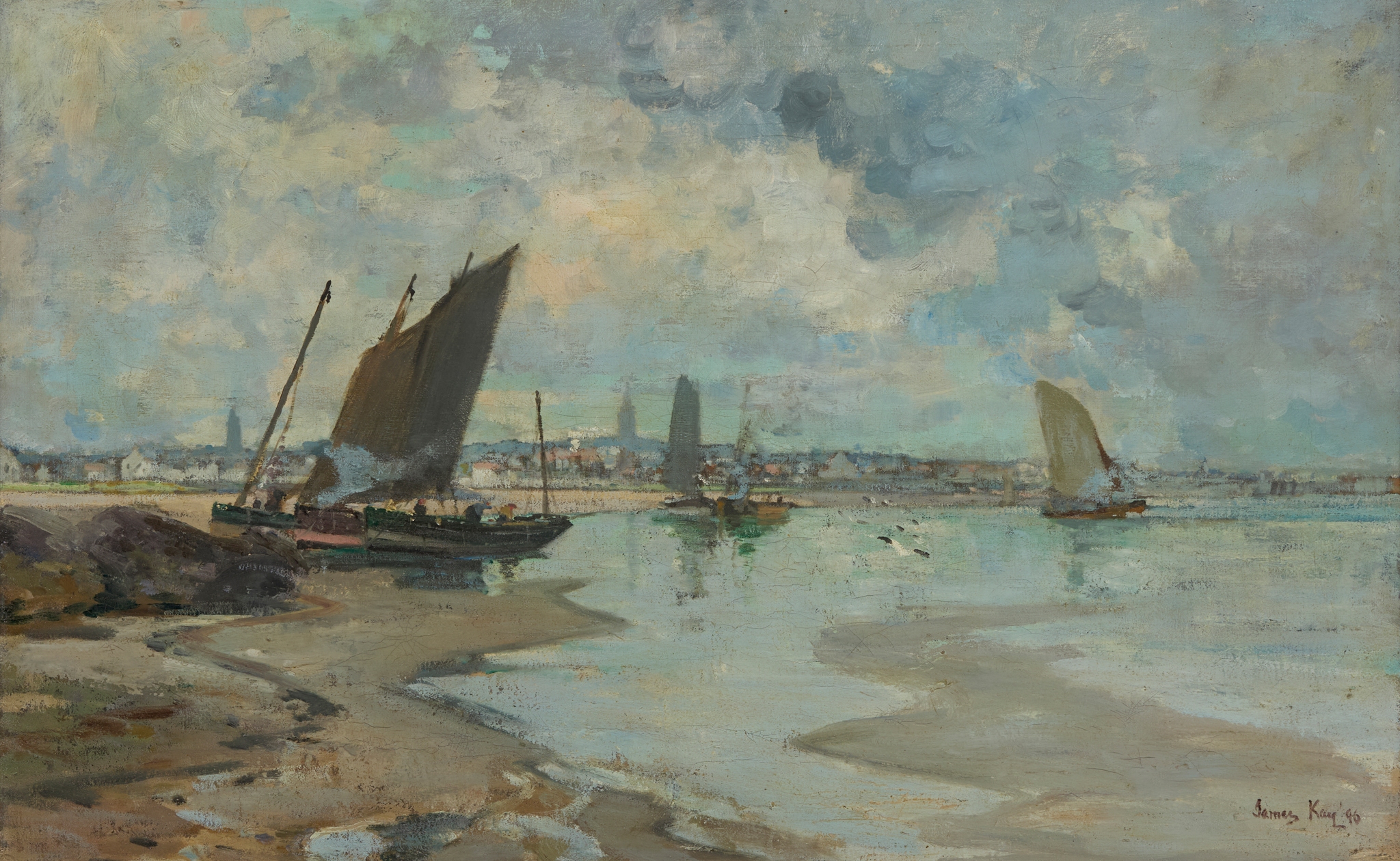 JAMES KAY R.S.A., R.S.W. (SCOTTISH 1858-1942)