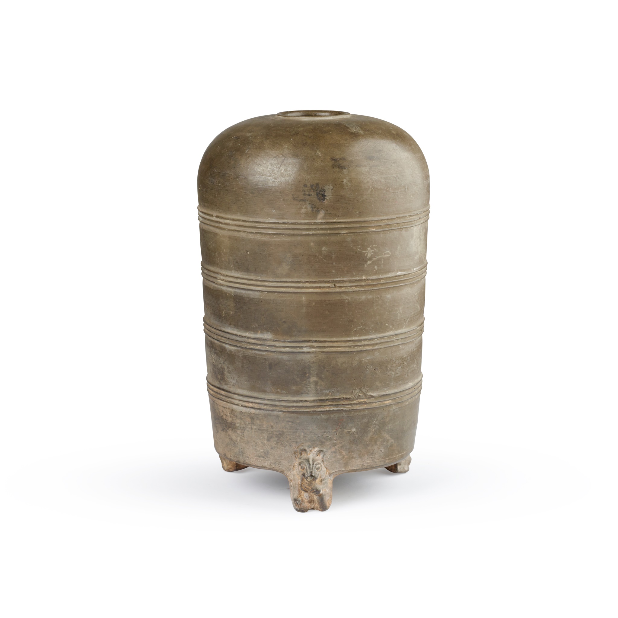 GREY POTTERY GRANARY JAR