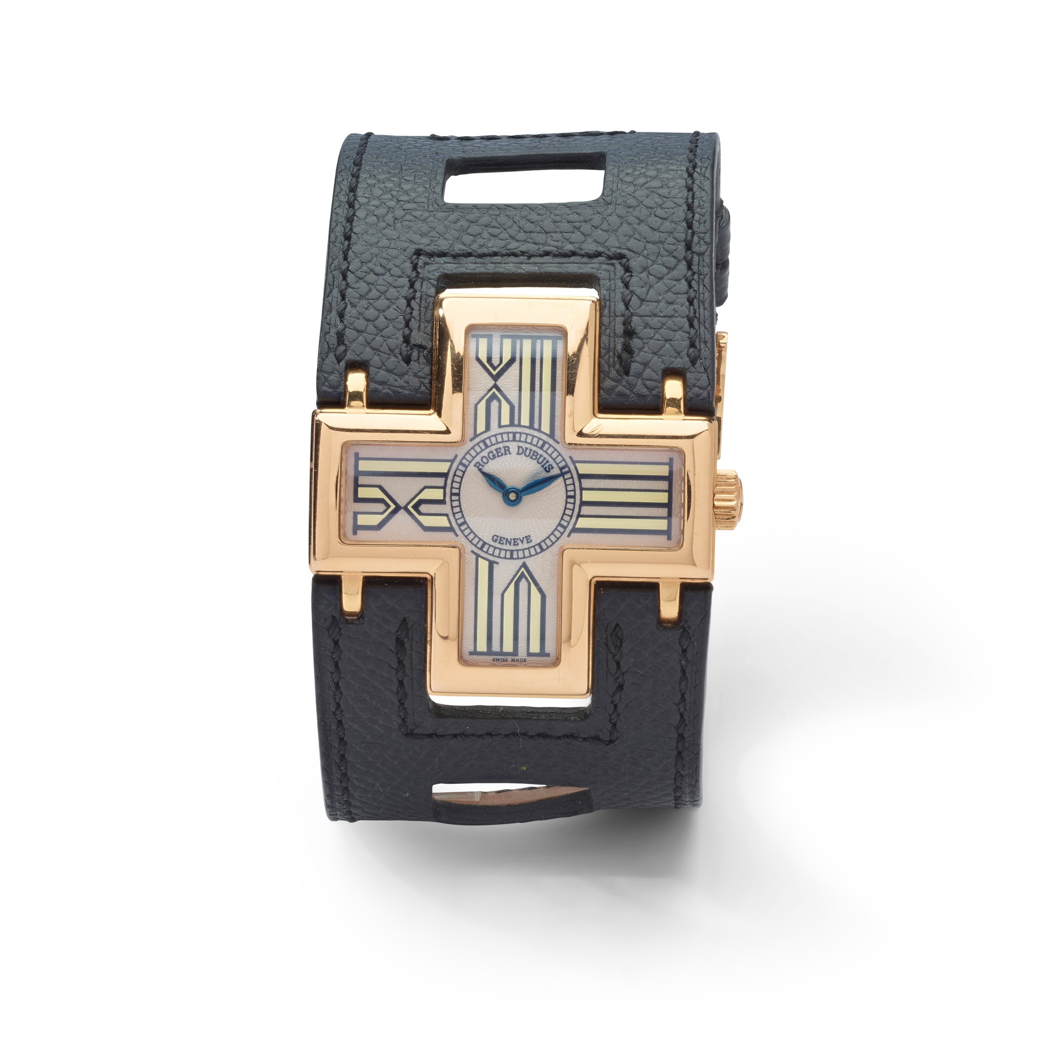 Roger Dubuis: A rose gold wrist watch