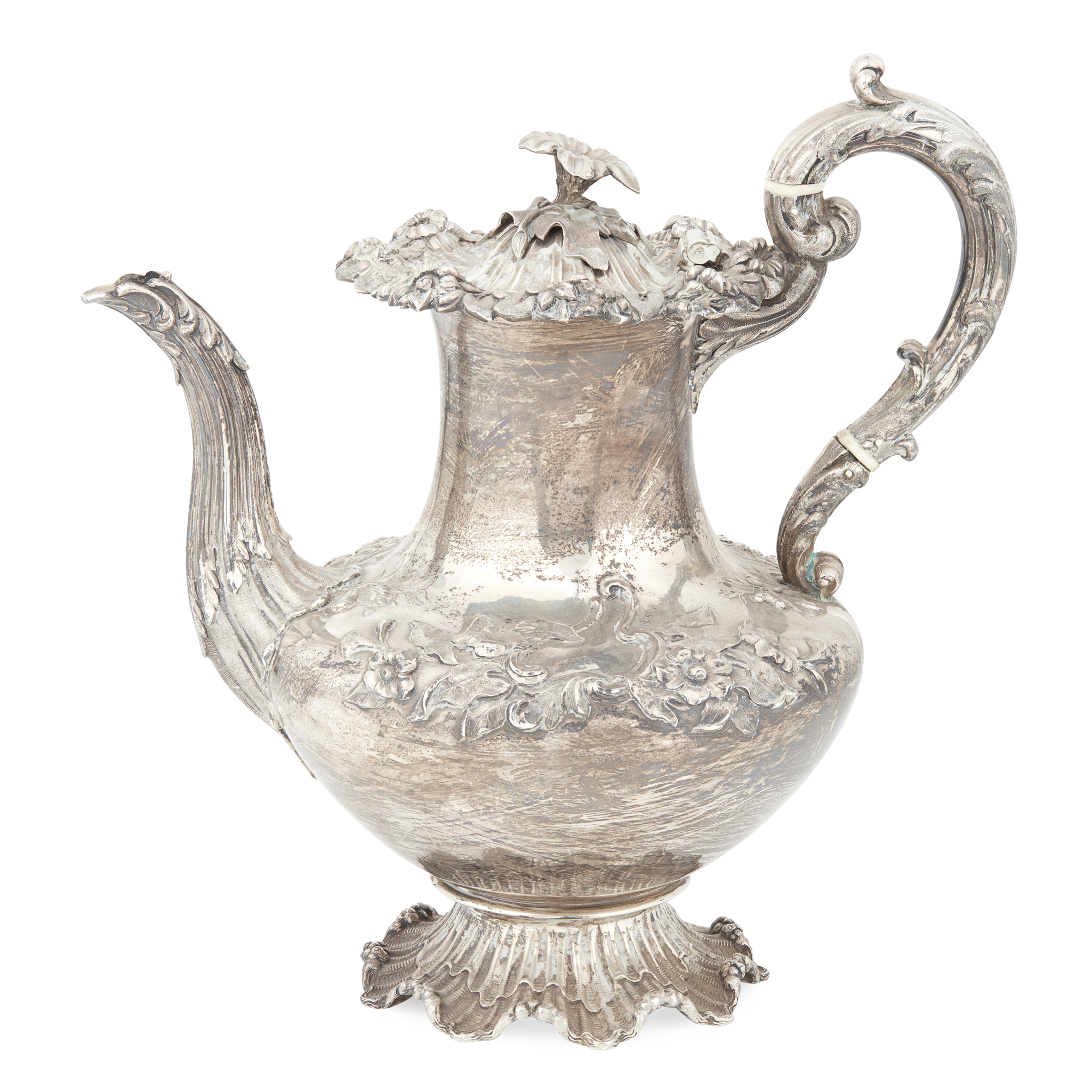 A William IV coffee pot