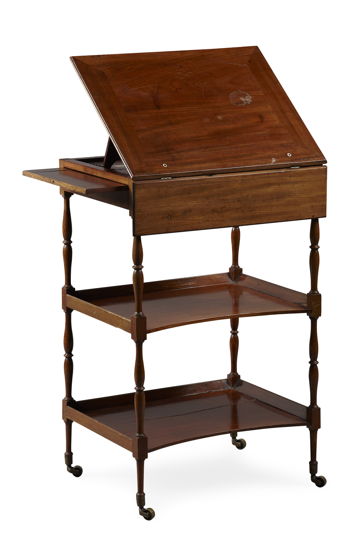 REGENCY MAHOGANY WHATNOT ATTRIBUTED TO GILLOWS