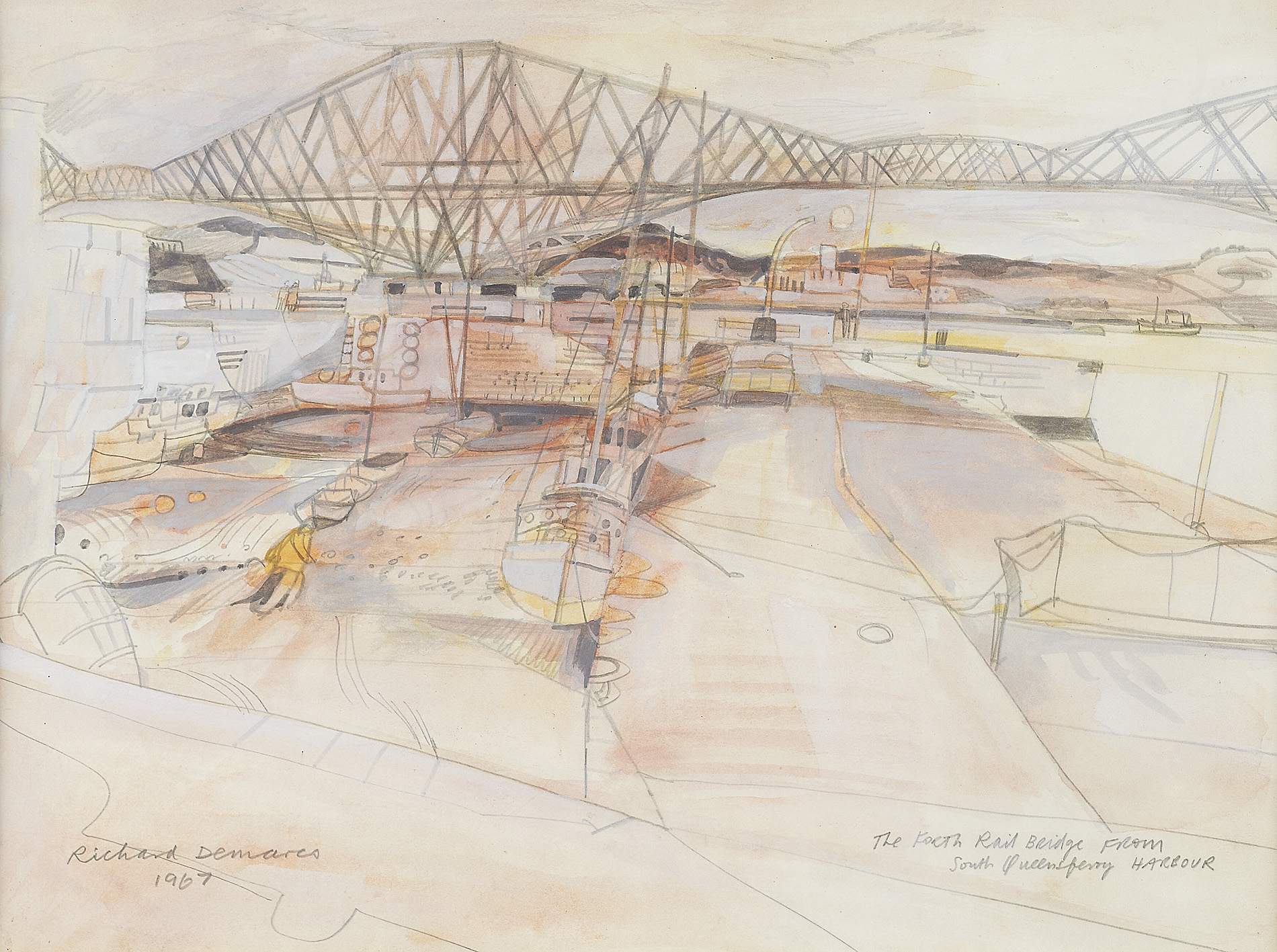 RICHARD DEMARCO H.R.S.A., R.S.W., S.S.A. (SCOTTISH B. 1930)