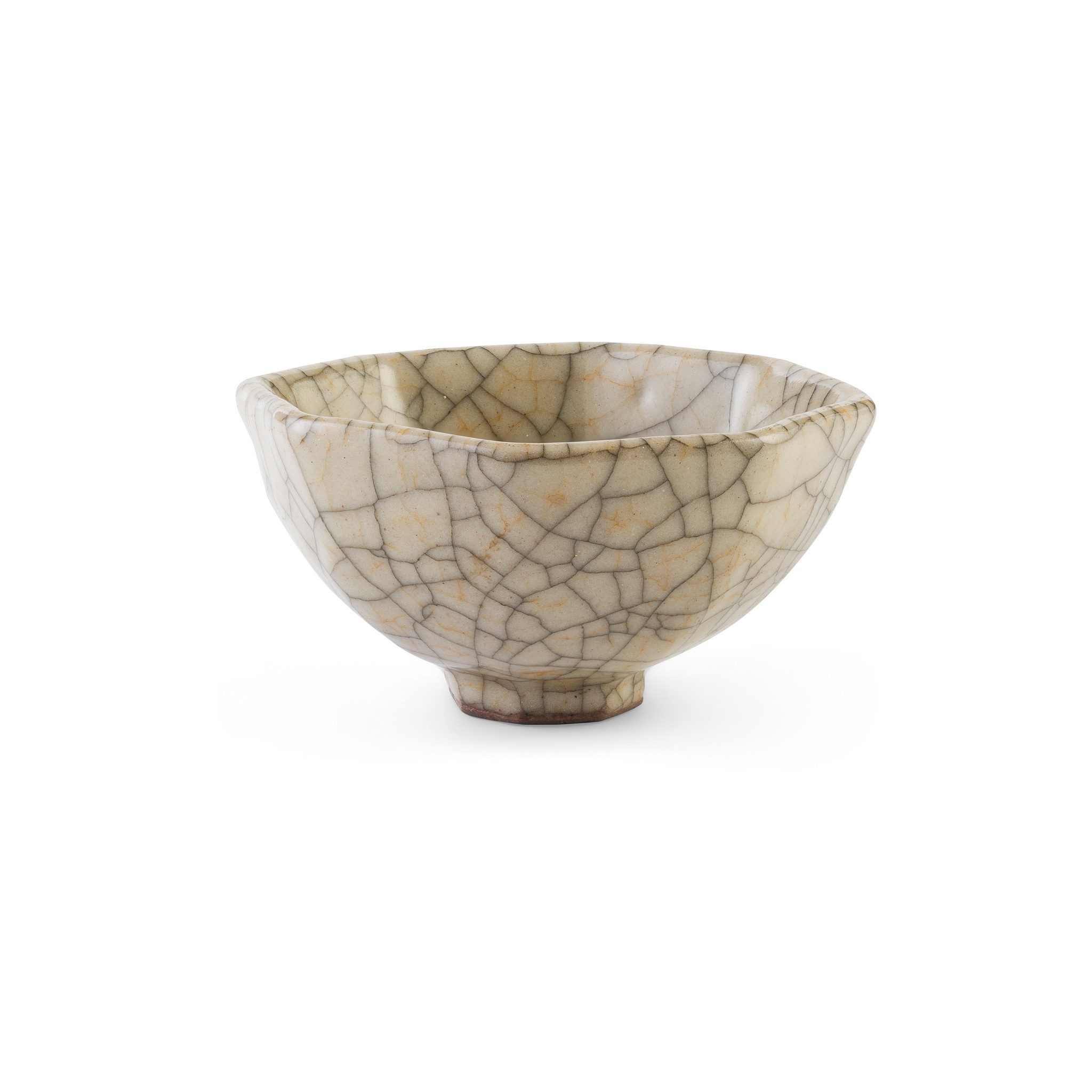 GE-TYPE CRACKLE-GLAZED WINE CUP