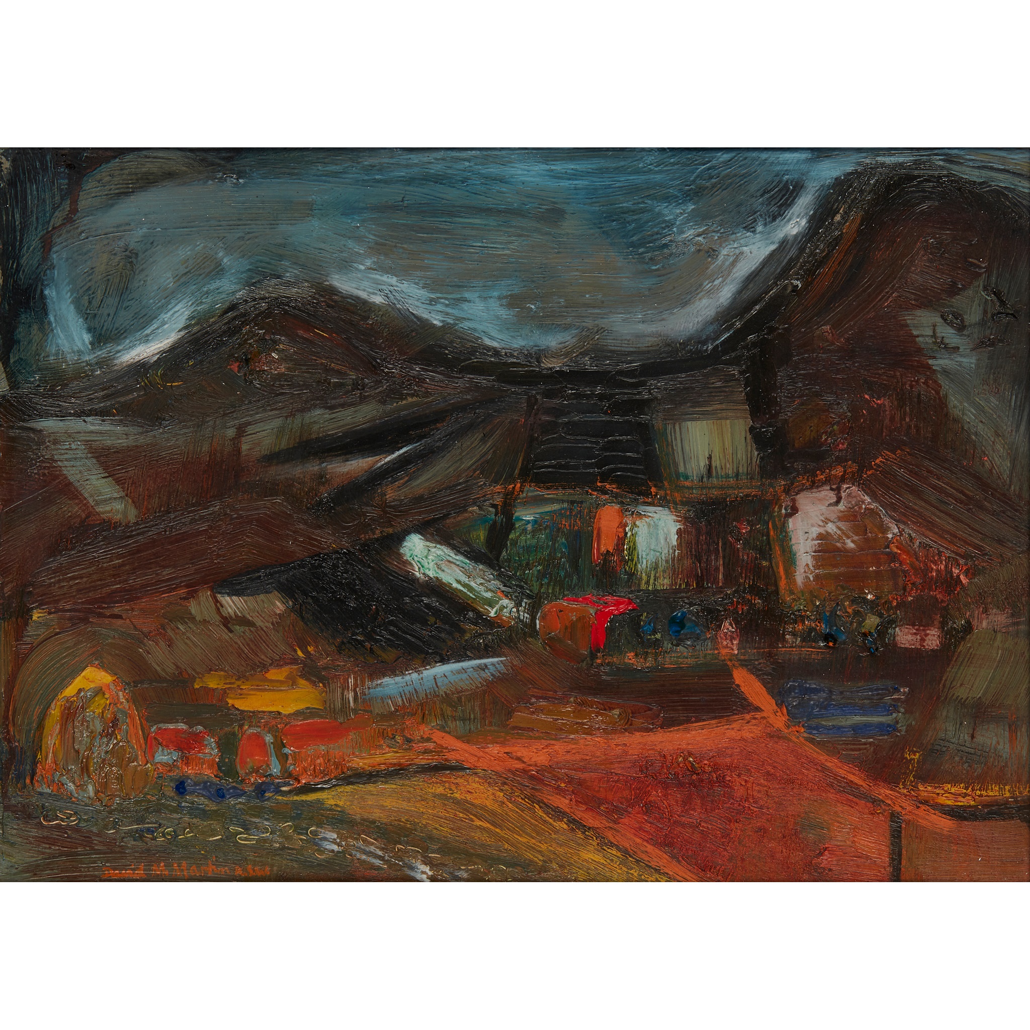 DAVID MCLEOD MARTIN R.S.W., R.G.I., S.S.A (SCOTTISH 1922-2018)