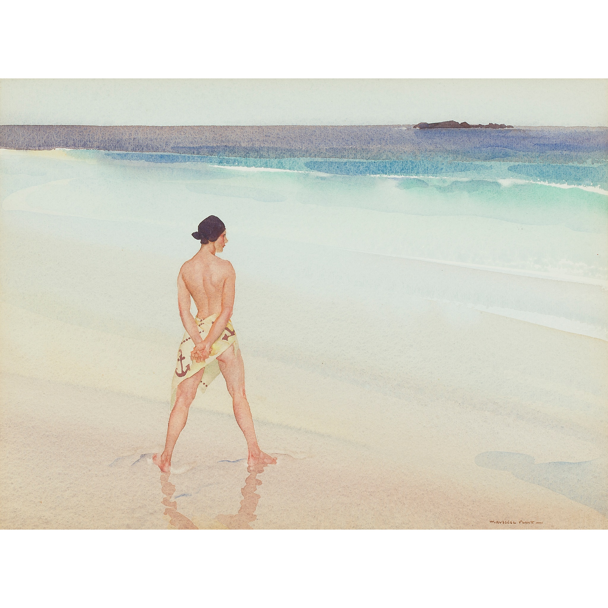 SIR WILLIAM RUSSELL FLINT P.R.A., P.R.W.S., R.S.W., R.O.I., R.E. (SCOTTISH 1880-1969)