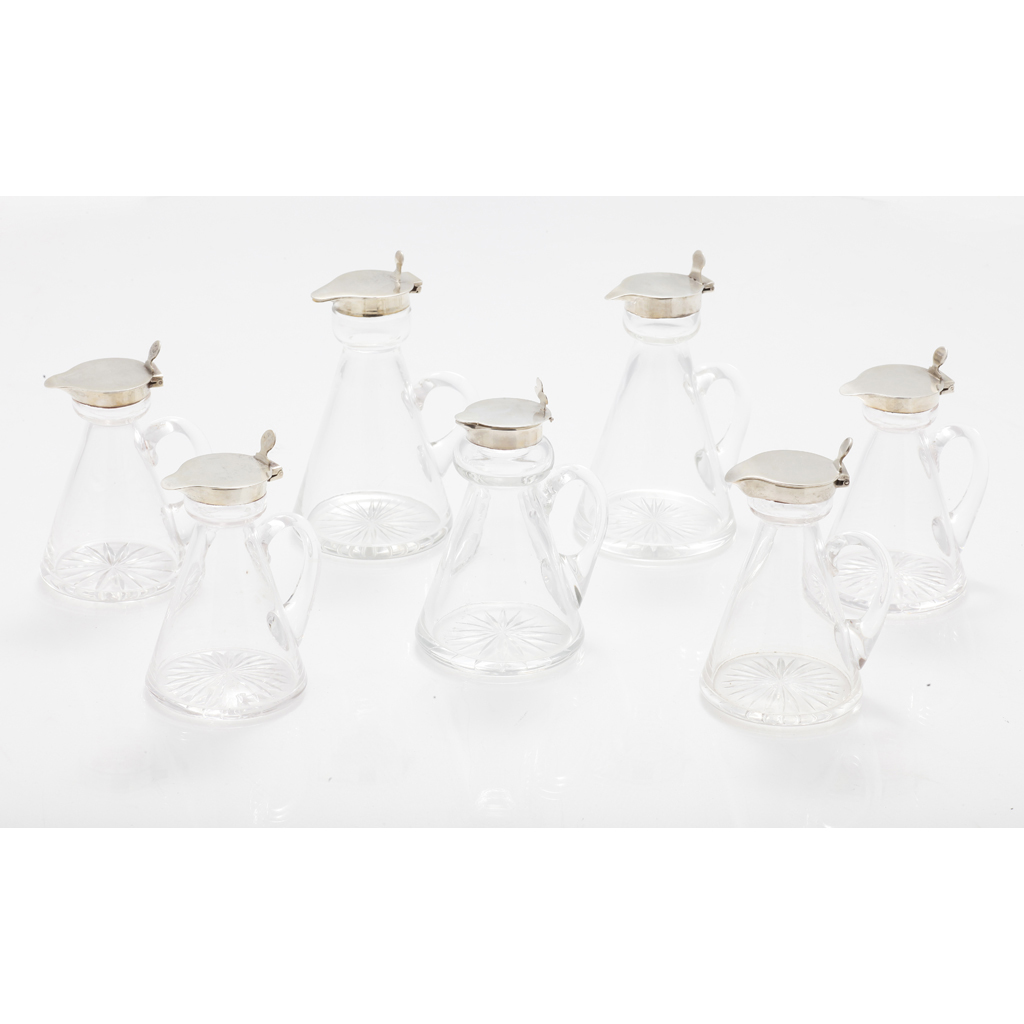 A collection of whisky noggins