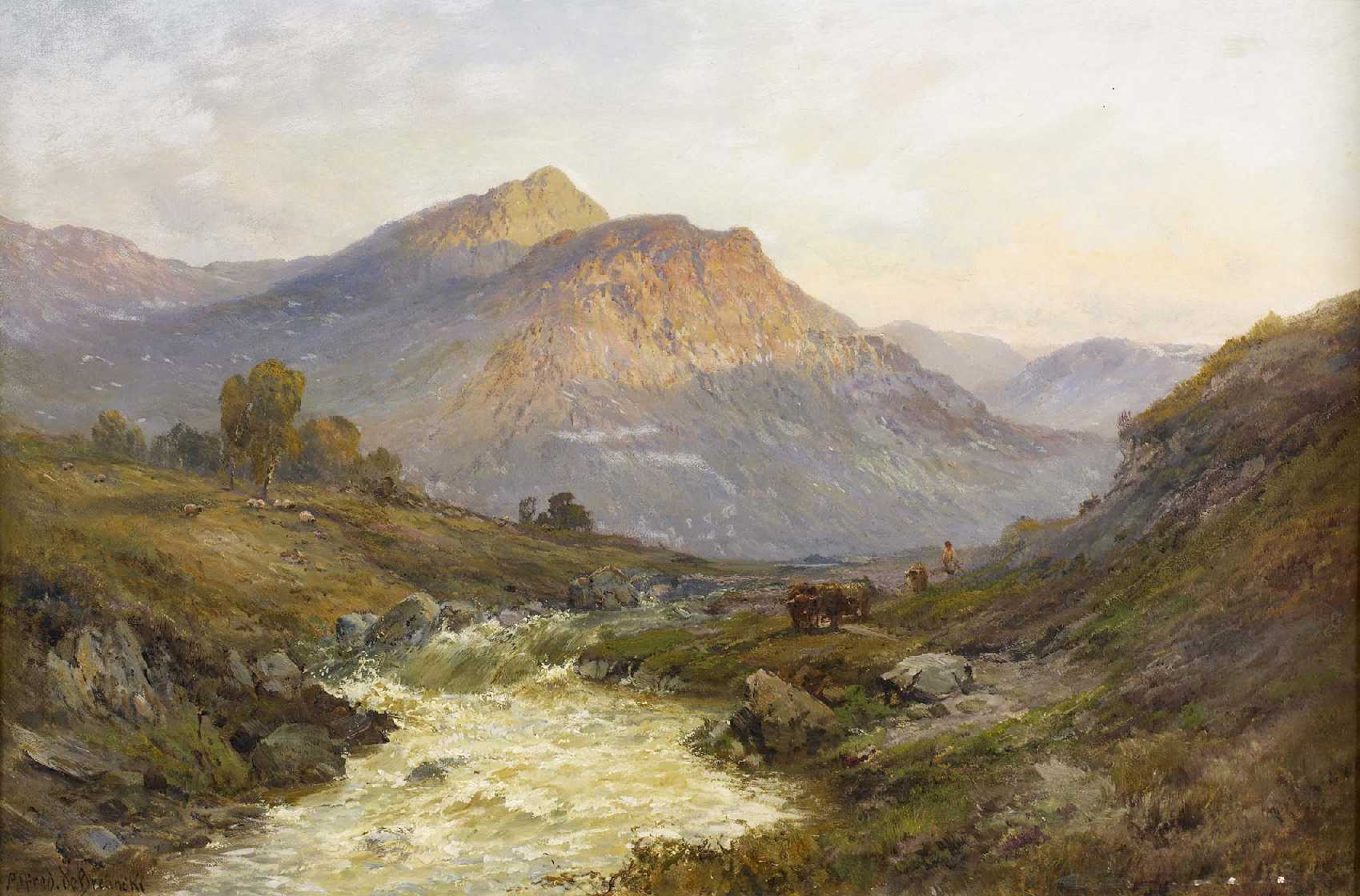 ALFRED DE BREANSKI SENIOR (BRITISH 1852-1928)