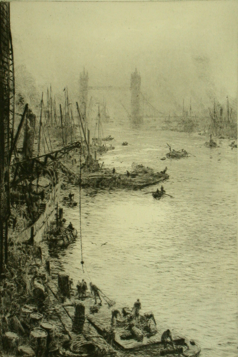 WILLIAM LIONEL WYLLIE R.A. (ENGLISH, 1851-1931)