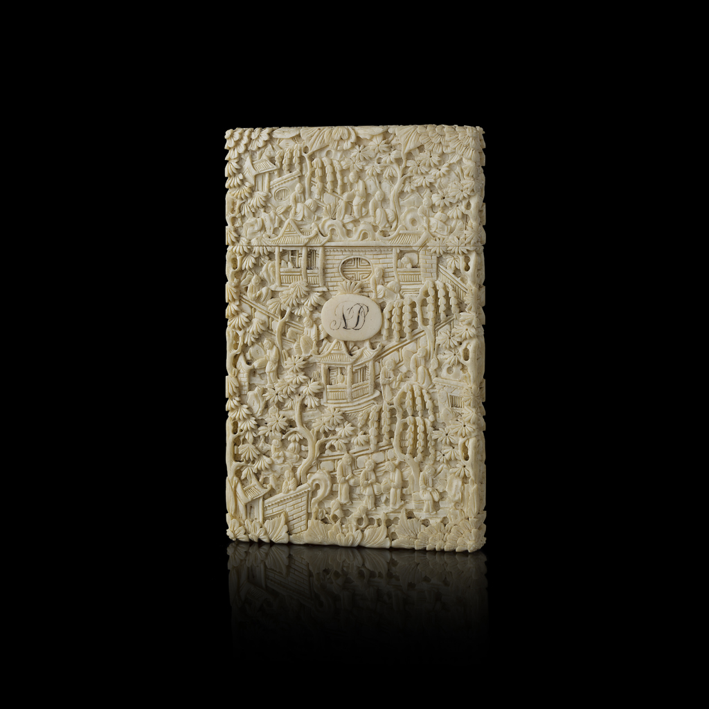 CANTON IVORY CARD CASE
