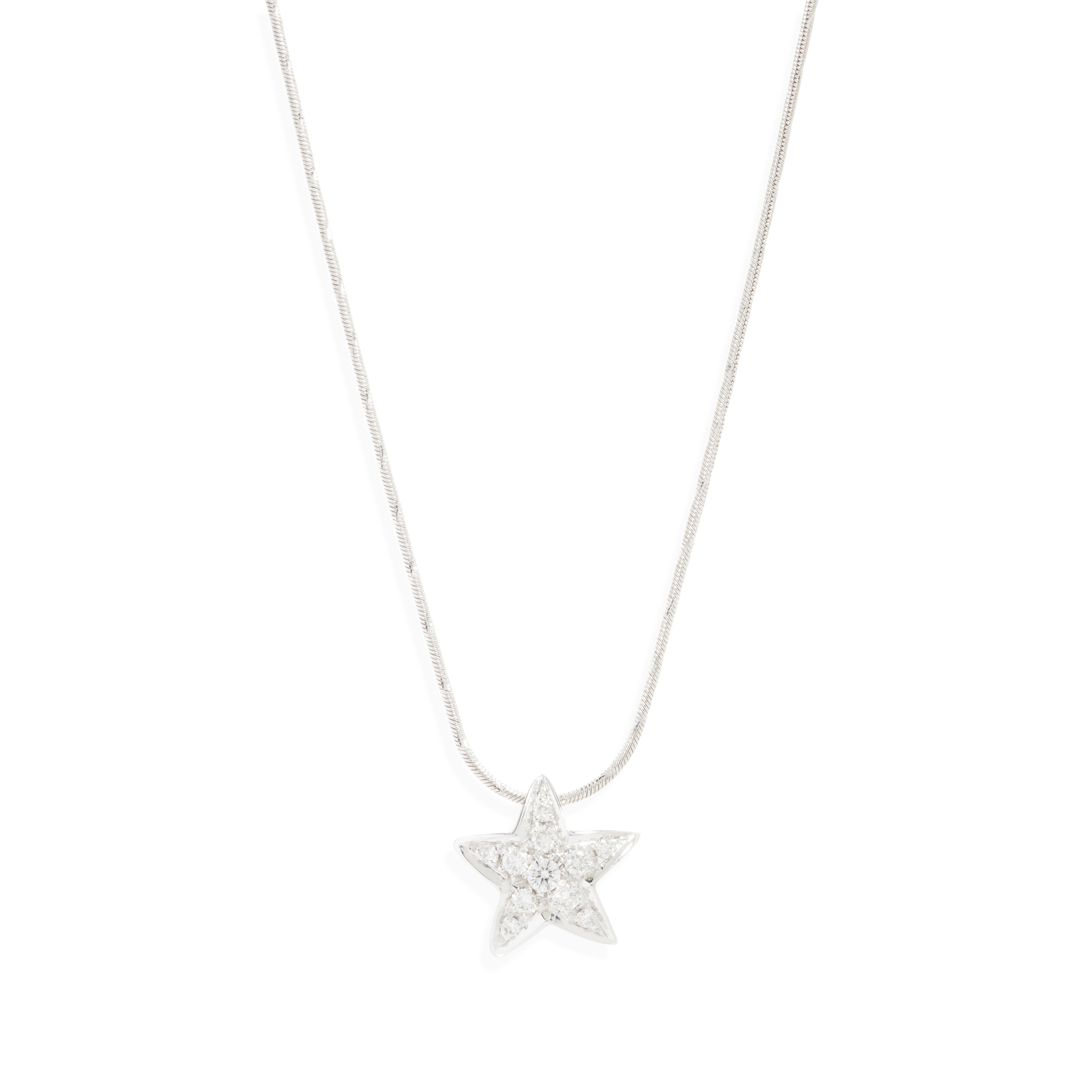 A diamond 'Star' pendant