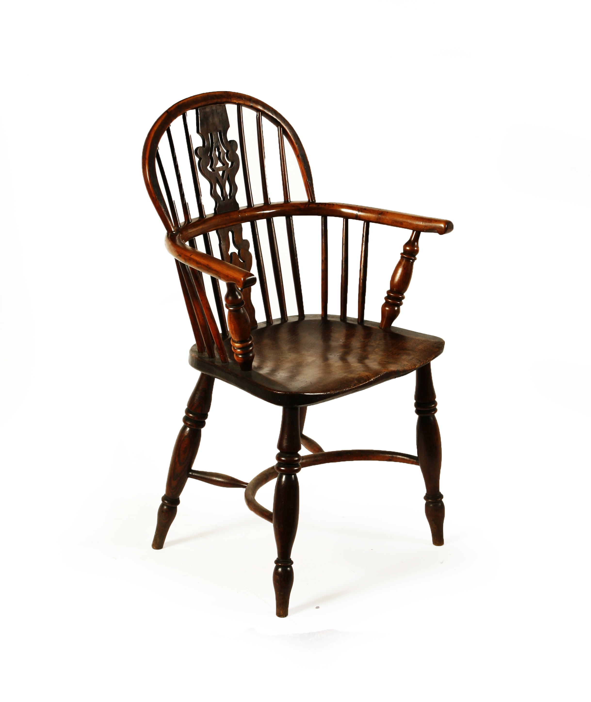 ELM AND YEW WINDSOR ARMCHAIR