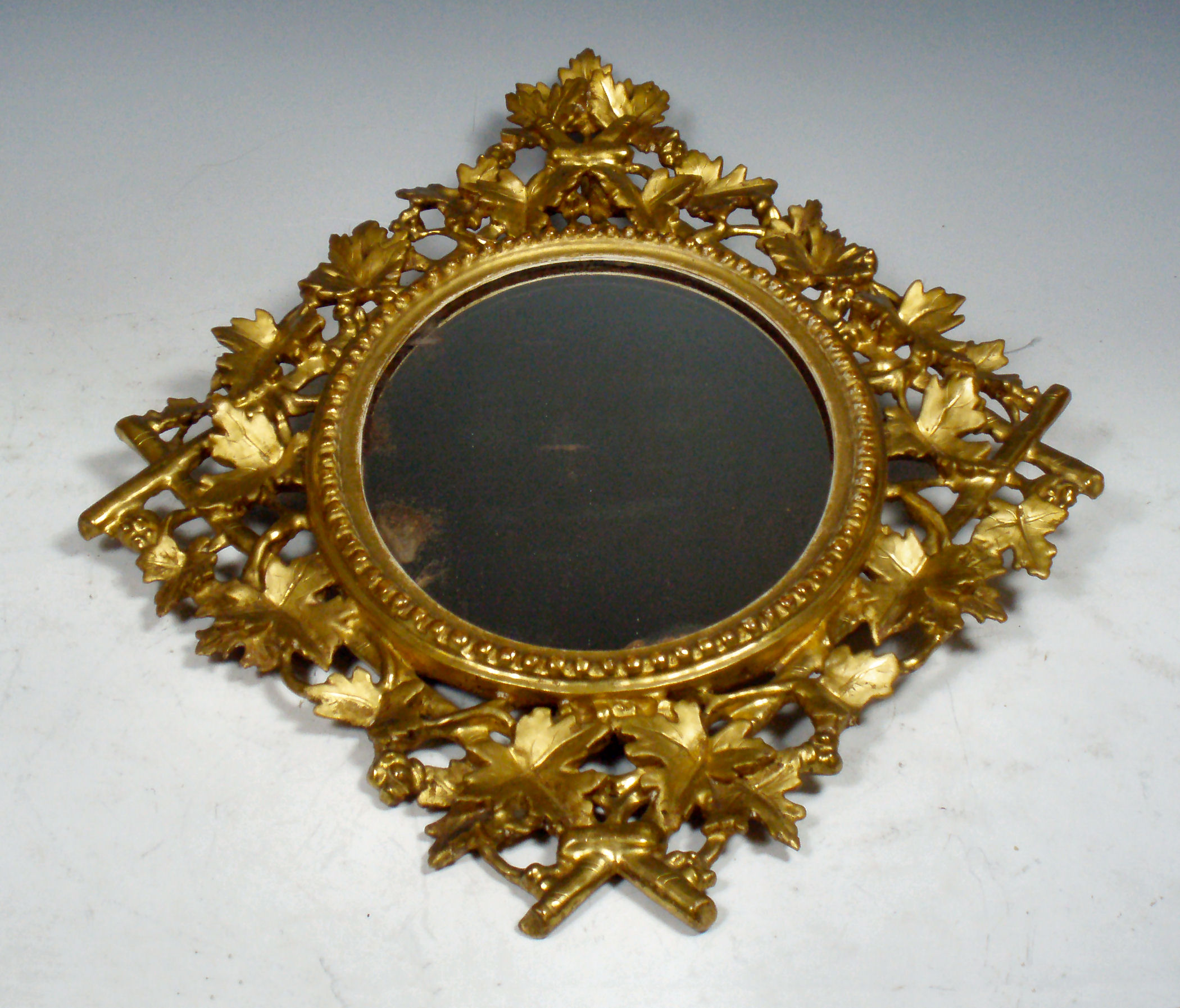 A 19th century giltwood mirror