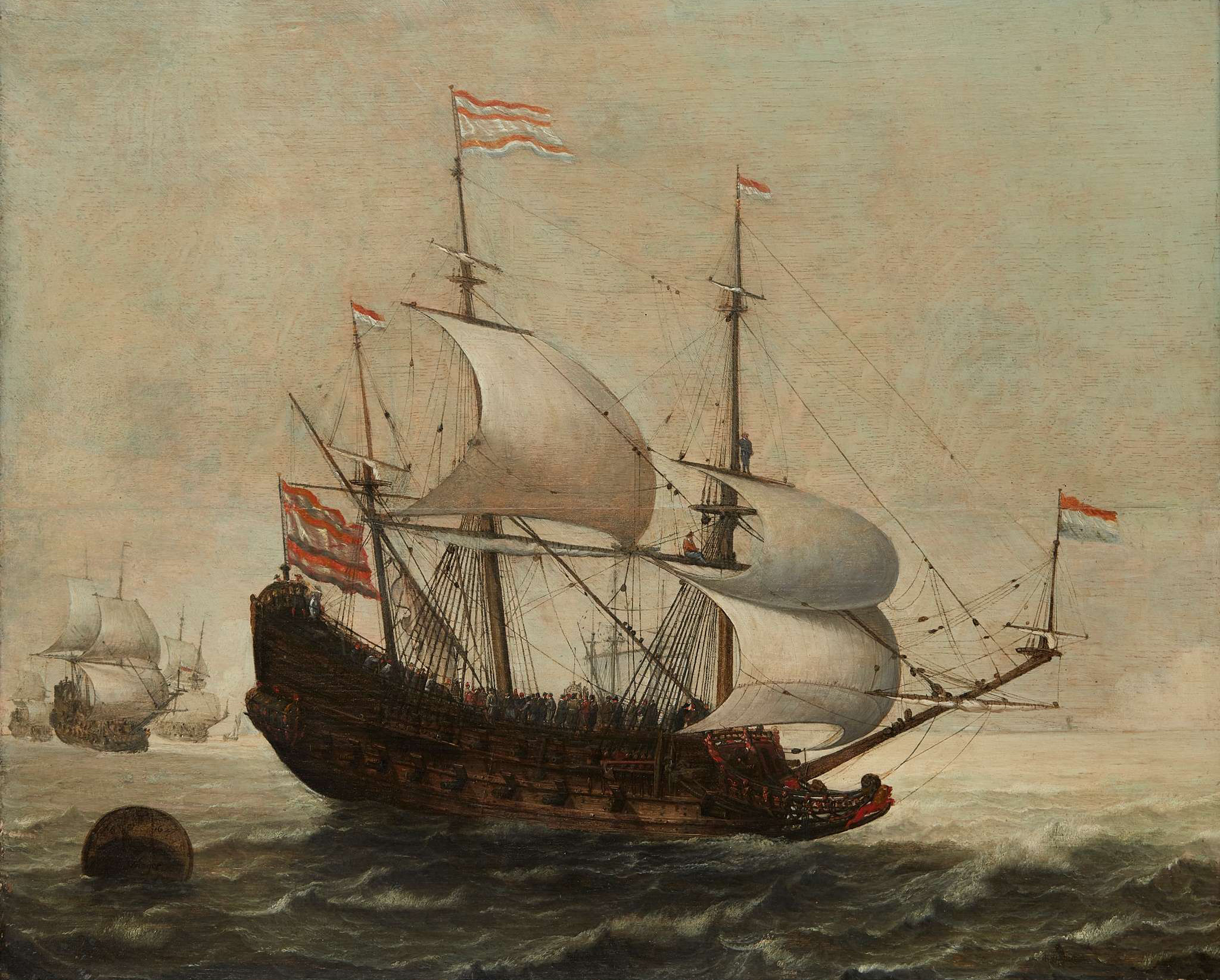 ATTRIBUTED TO SIMON DE VLIEGER (DUTCH C.1600-1653)