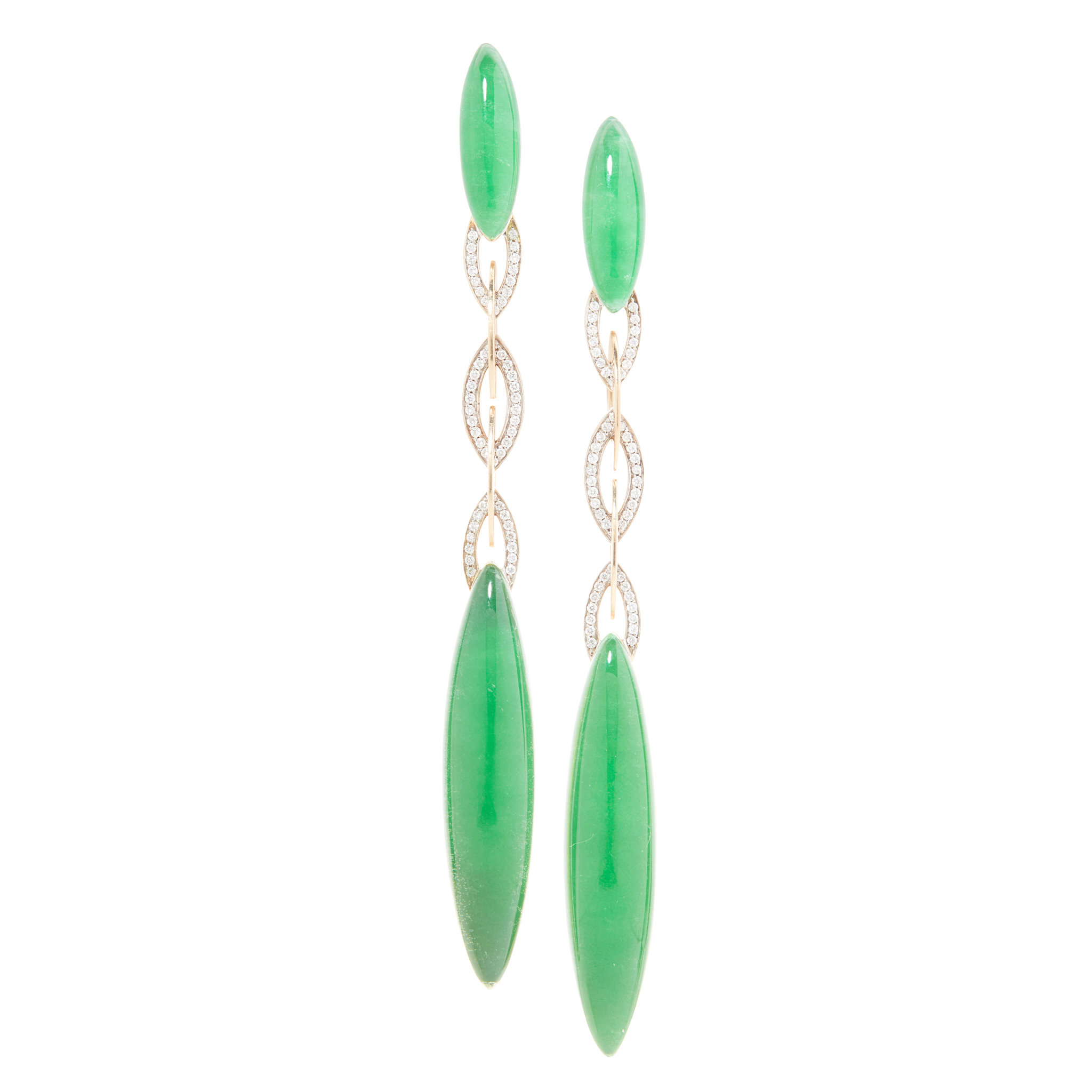 Vhernier: A pair of 'Fuseau' pendent earrings