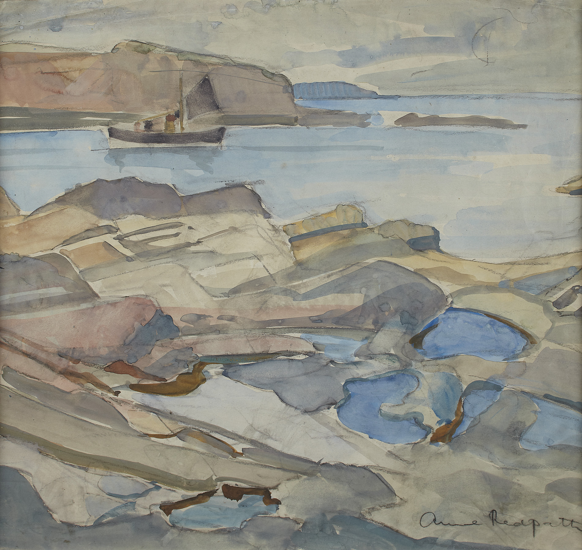ANNE REDPATH O.B.E., R.S.A., A.R.A., L.L.D., R.O.I., R.B.A (SCOTTISH 1895-1965)