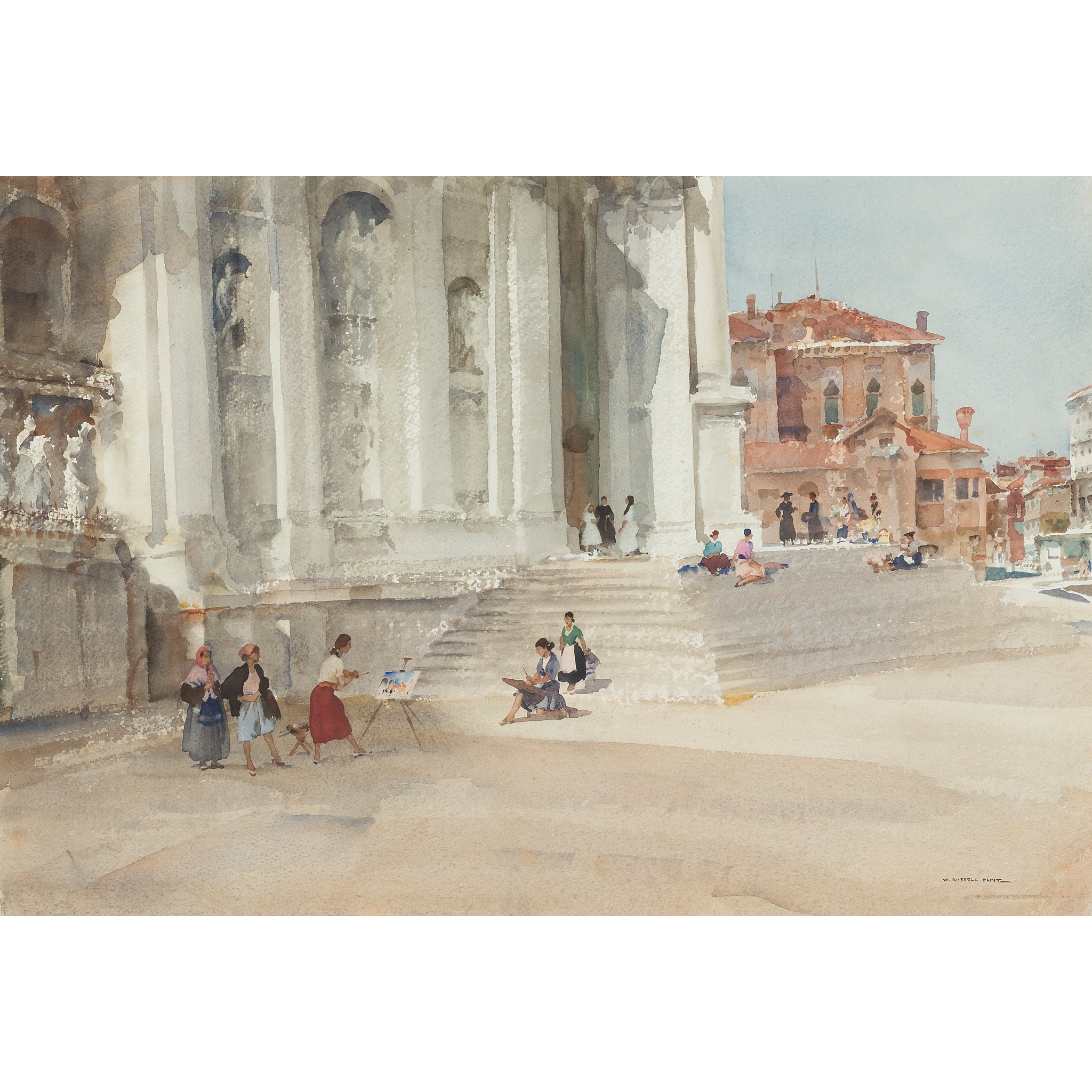 SIR WILLIAM RUSSELL FLINT P.R.A., P.R.W.S., R.S.W., R.O.I., R.E. (SCOTTISH 1880-1969)